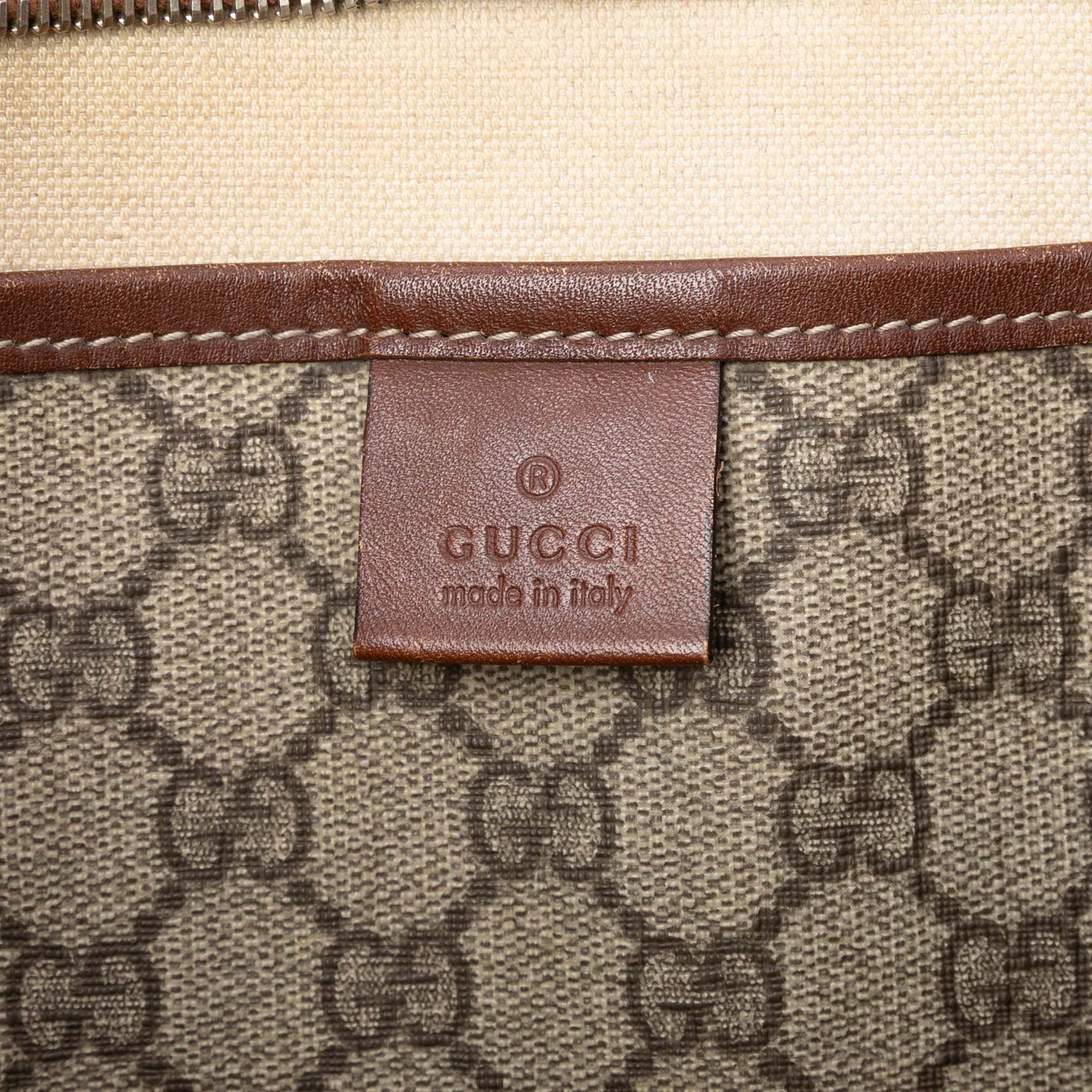 Web Loop Flat Messenger GG Coated Canvas Large - Image 6