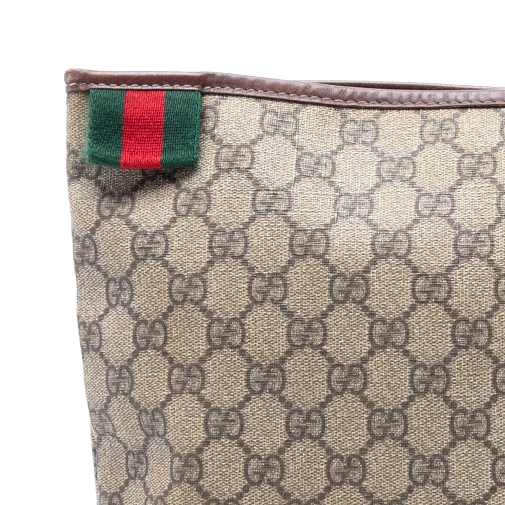 Web Loop Flat Messenger GG Coated Canvas Large - Image 7