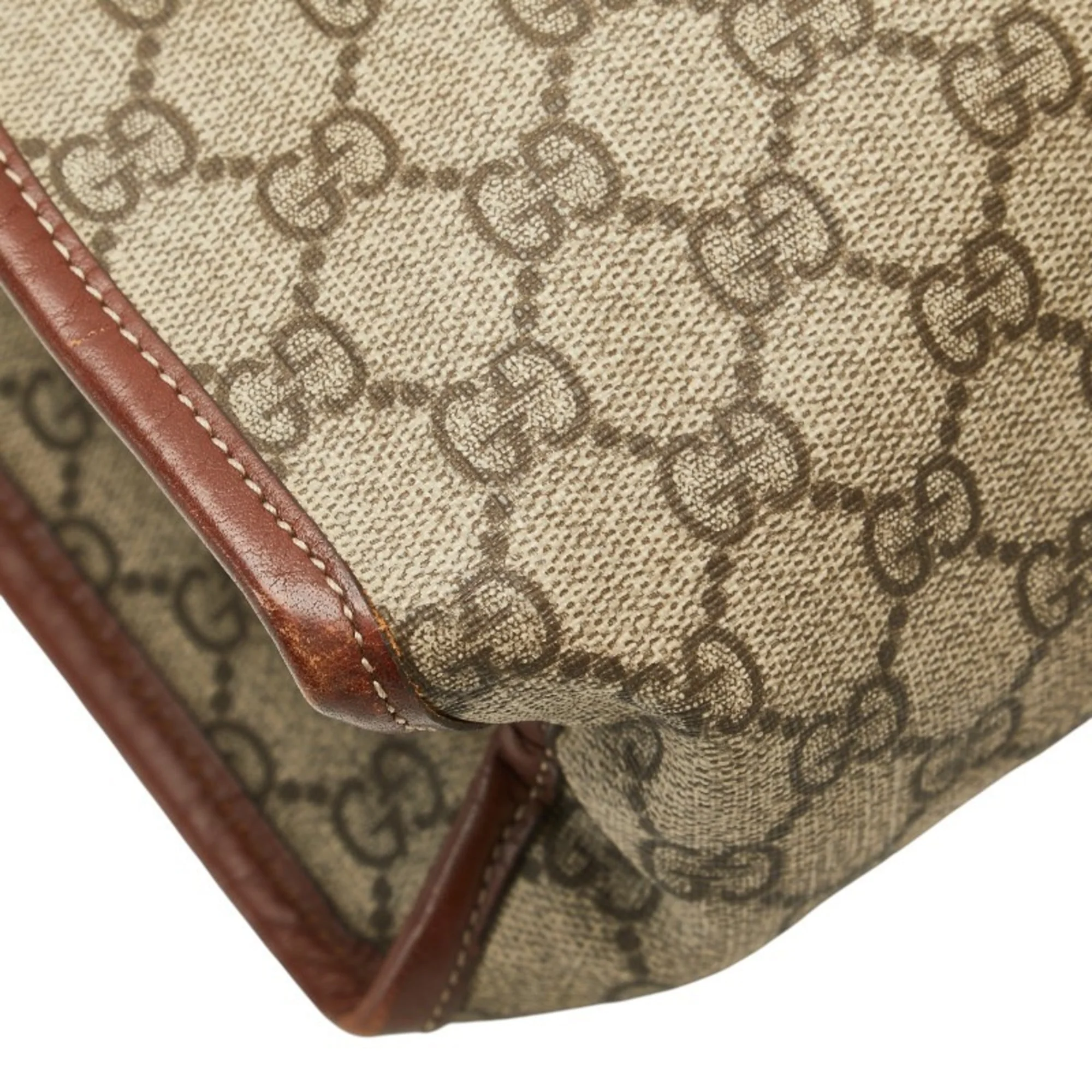 Web Loop Tote GG Coated Canvas Tall - Image 4