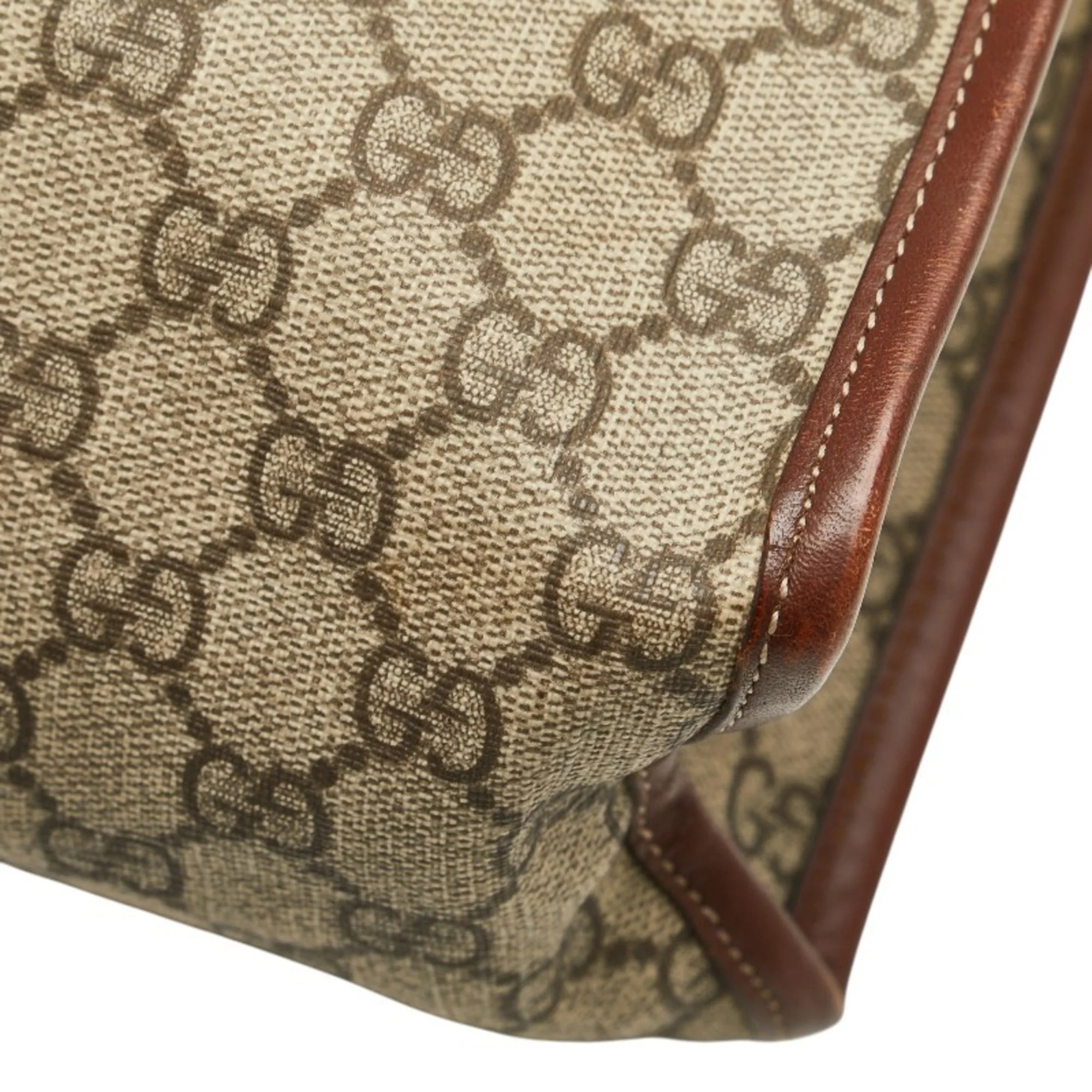 Web Loop Tote GG Coated Canvas Tall - Image 5