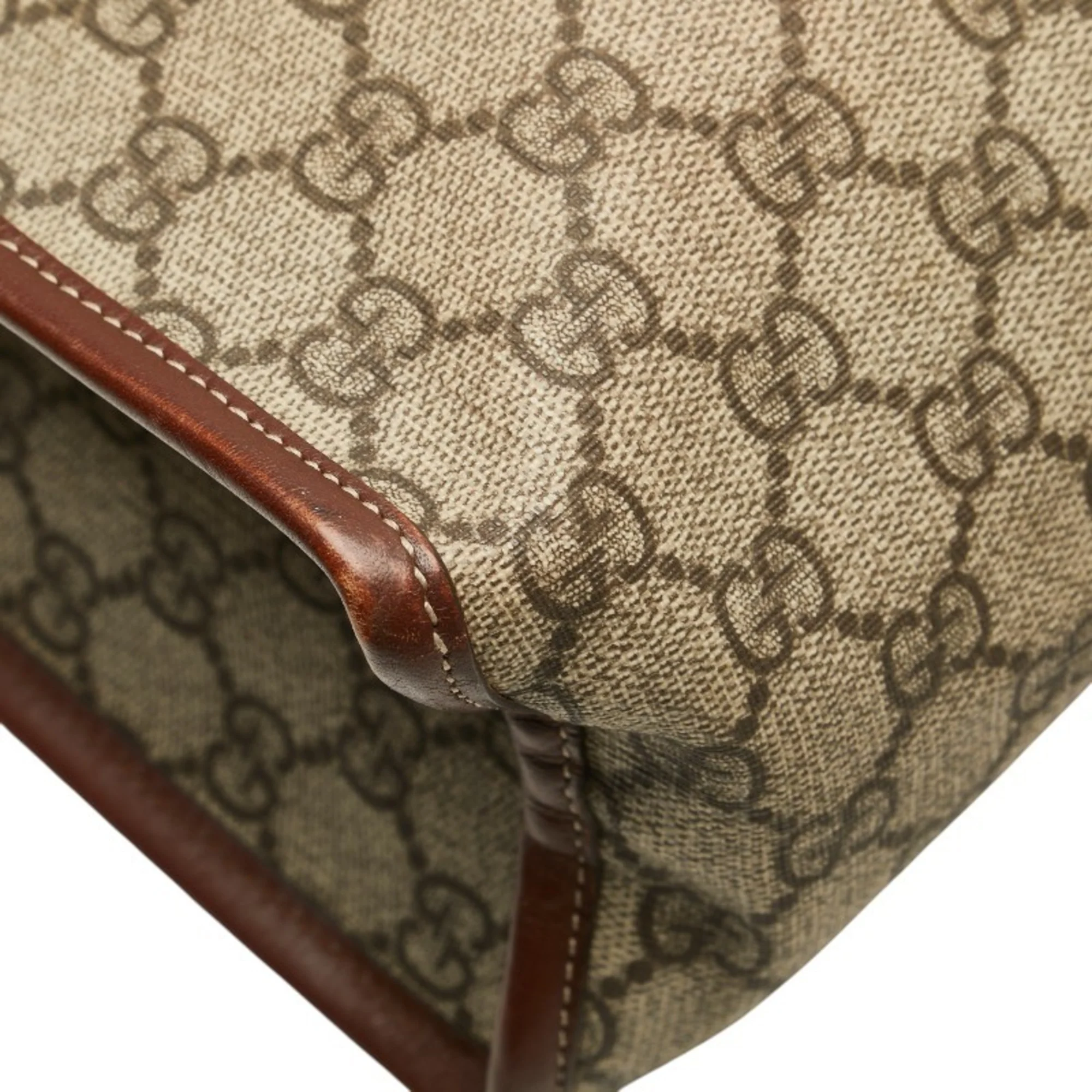 Web Loop Tote GG Coated Canvas Tall - Image 7