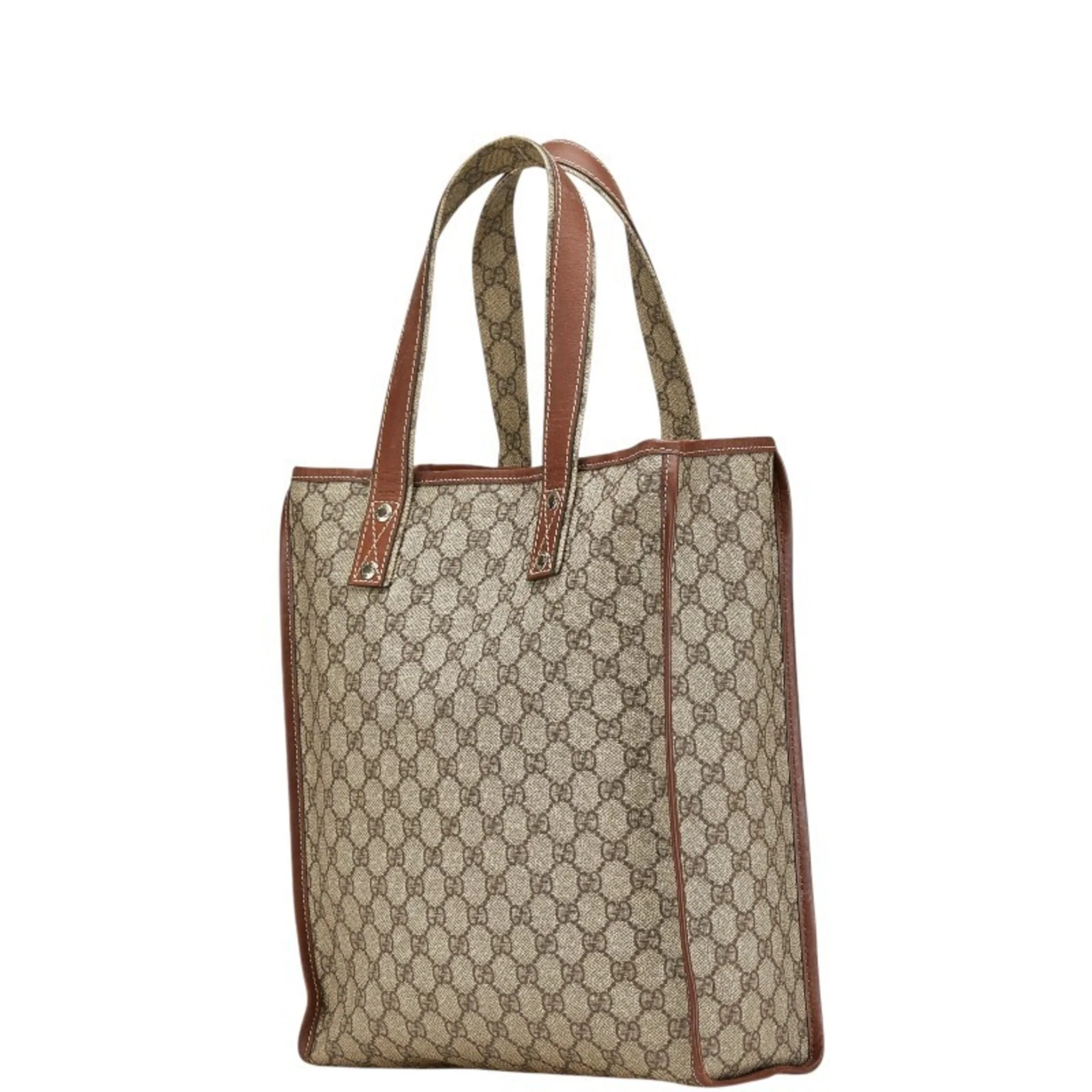 Web Loop Tote GG Coated Canvas Tall - Image 2
