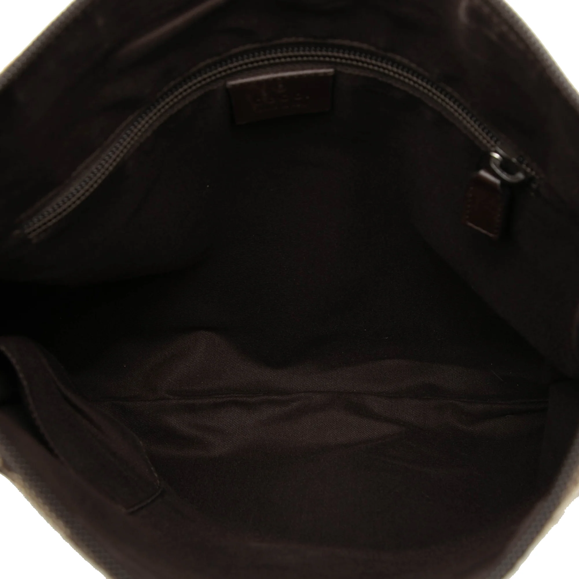 Zip Messenger Bag GG Canvas with Perforated Leather Medium - Image 4
