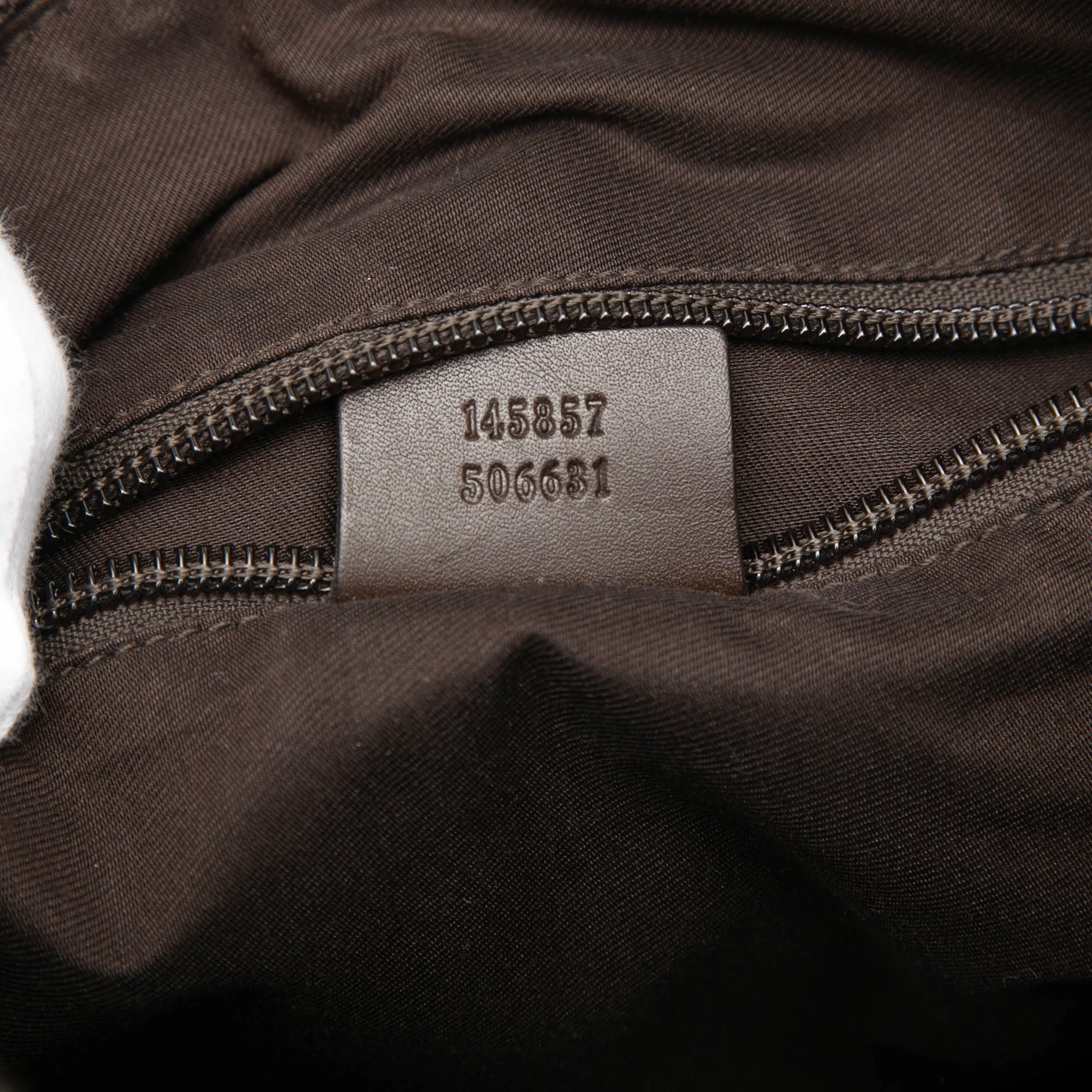 Zip Messenger Bag GG Canvas with Perforated Leather Medium - Image 6
