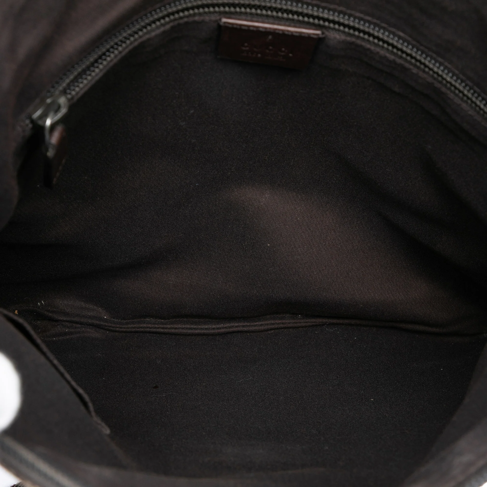 Zip Messenger Bag GG Canvas with Perforated Leather Medium - Image 4