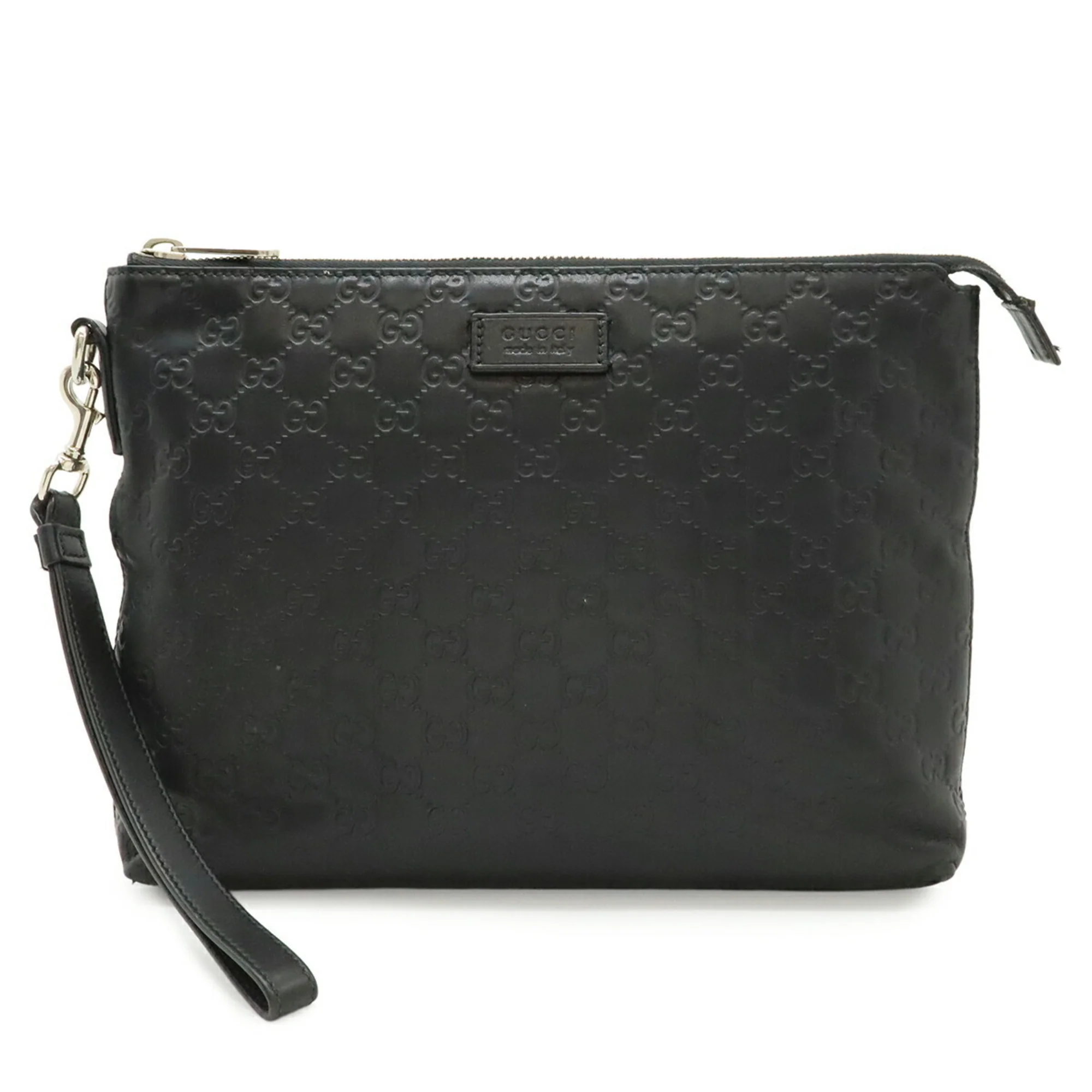 Zip Messenger Bag Guccissima Leather Medium