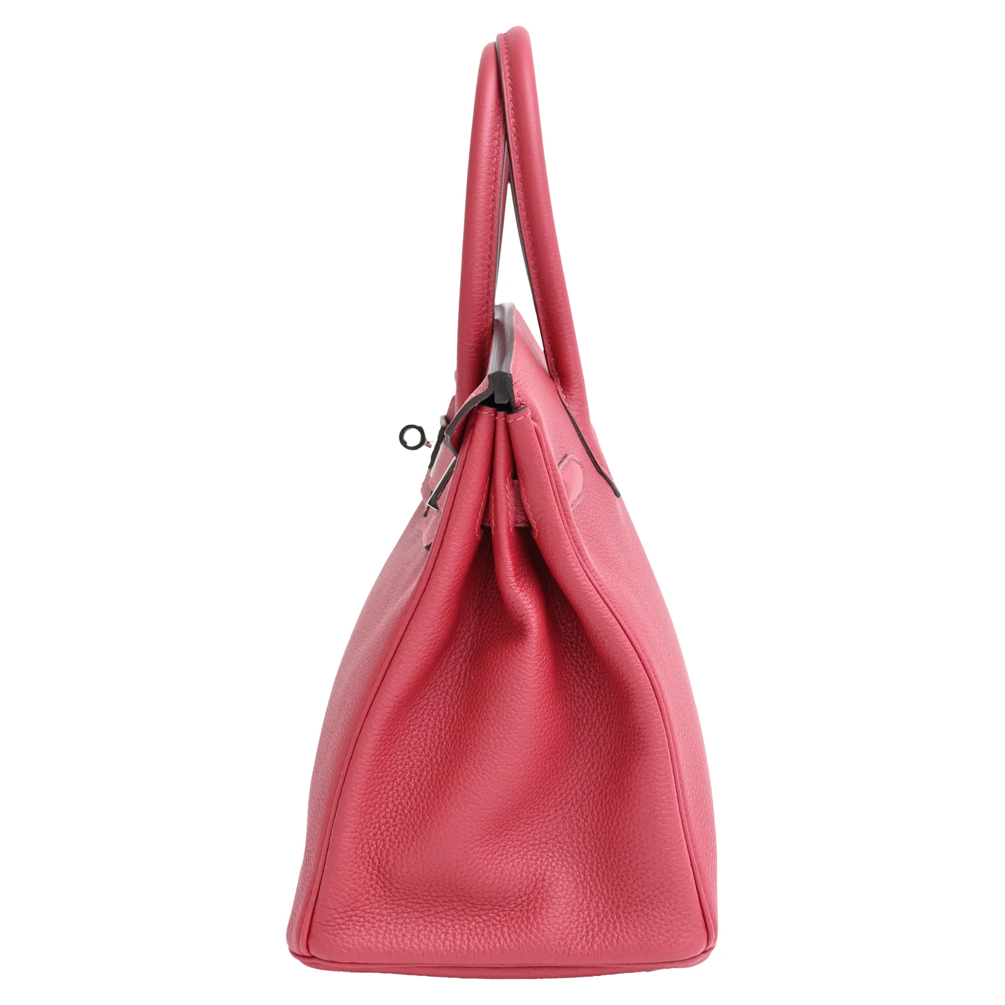 Birkin Handbag Pink Togo with Palladium Hardware 30 - Image 2