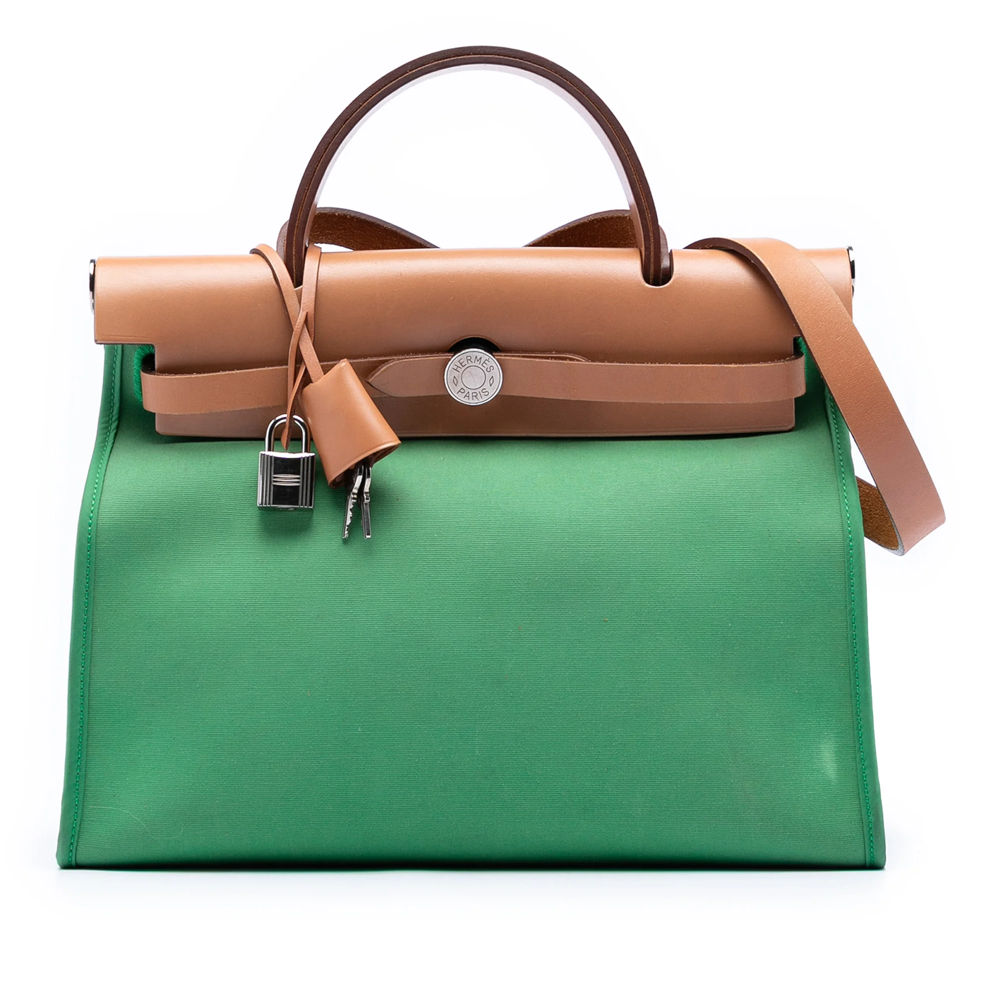 Herbag Zip Leather and Toile 31