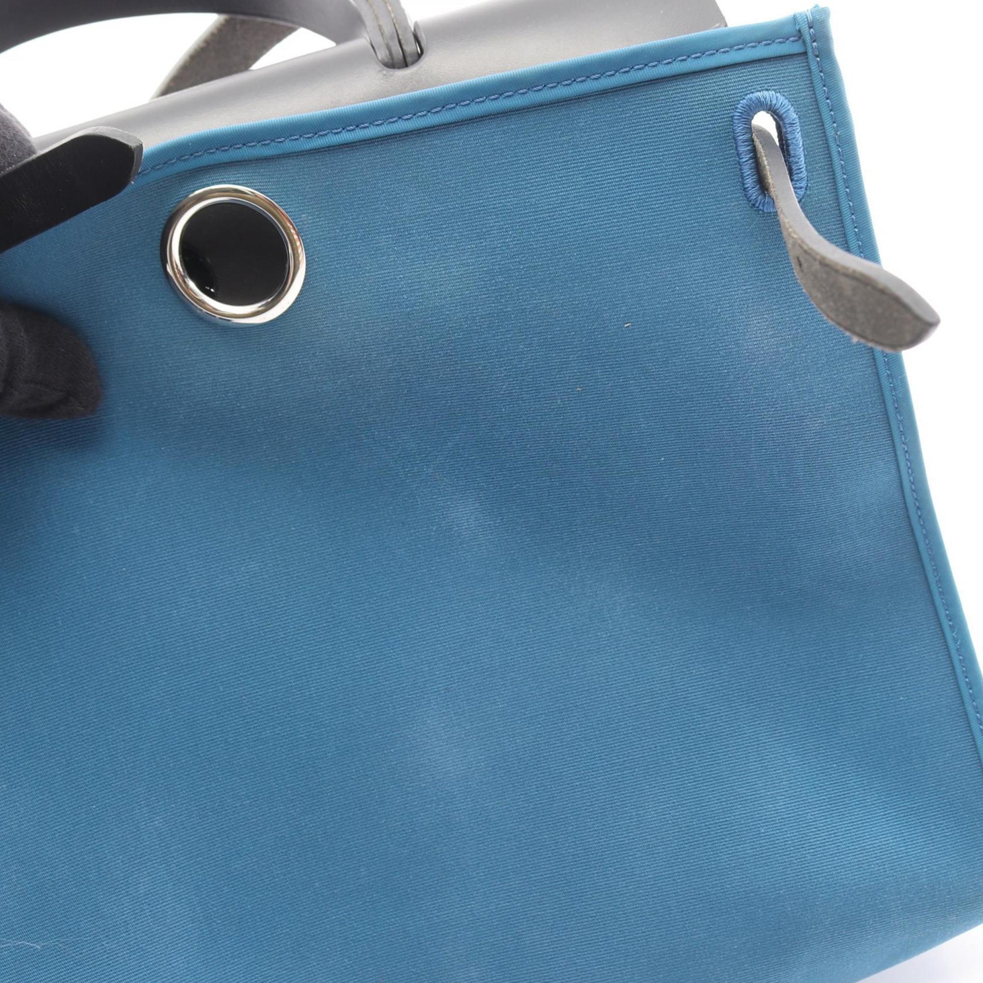 Herbag Zip Leather and Toile 31 - Image 6