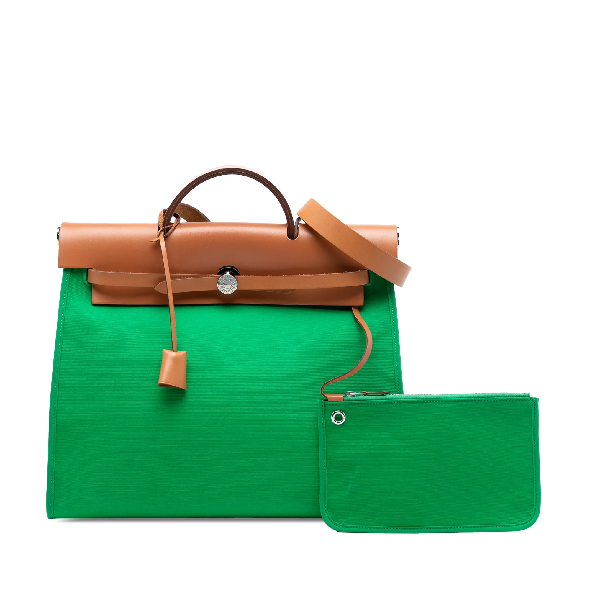 Herbag Zip Leather and Toile 39 - Image 8