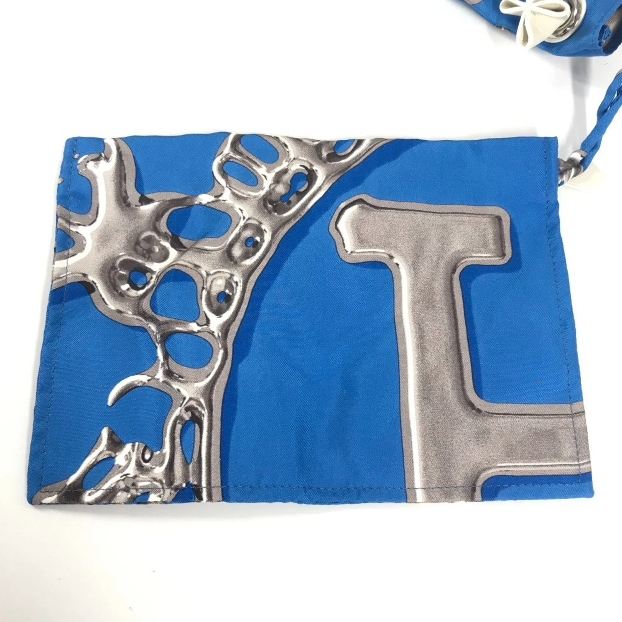 Silky City Bag Printed Silk and Leather GM - Image 4