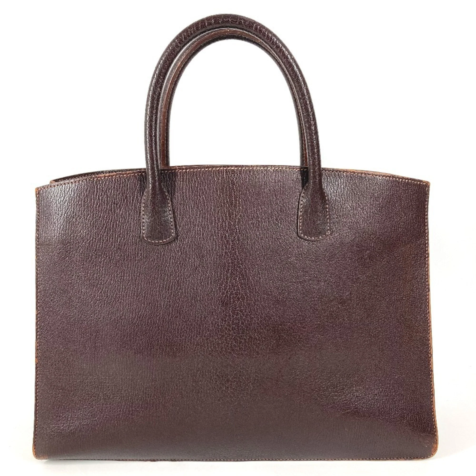 White Bus Bag Leather 39 - Image 3