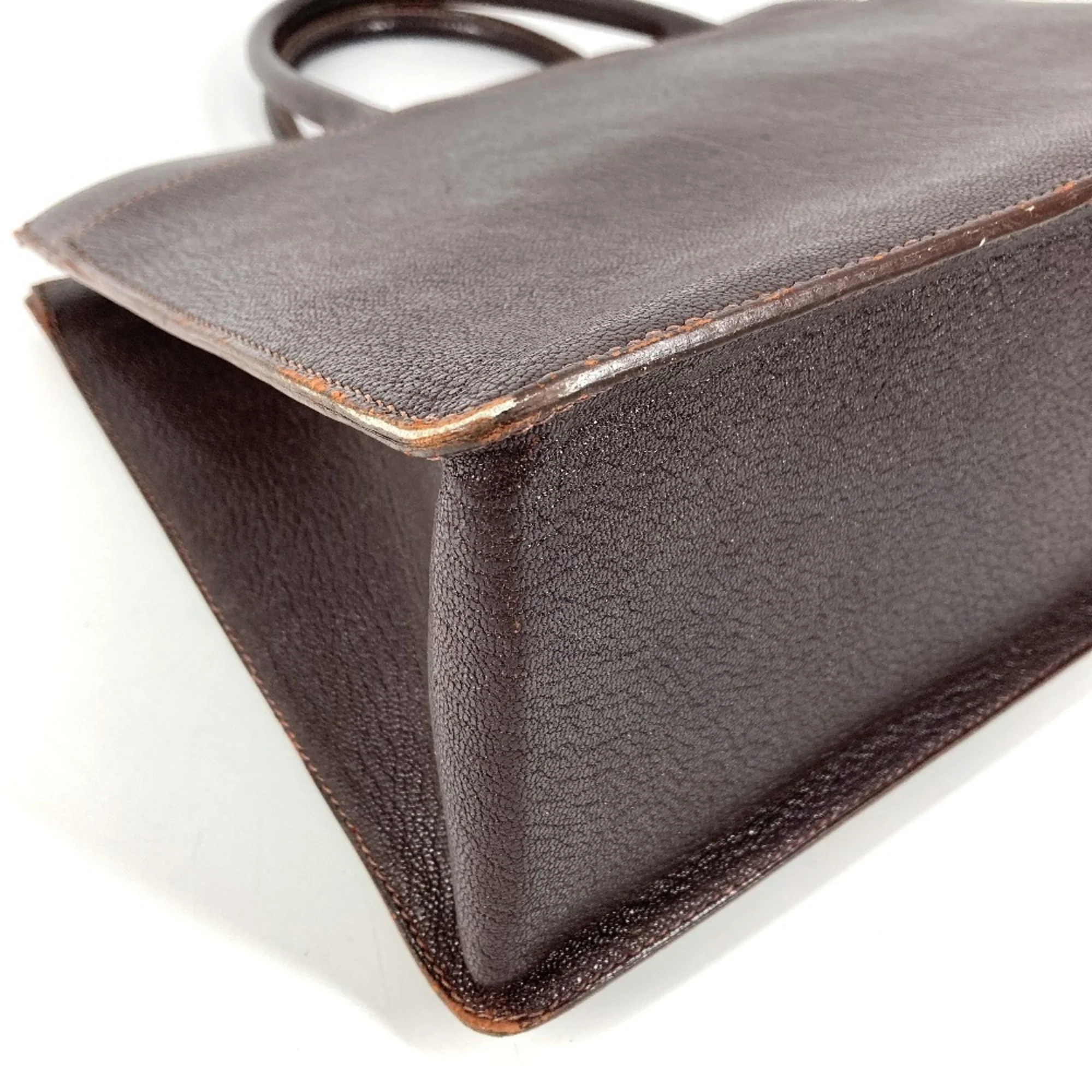 White Bus Bag Leather 39 - Image 8