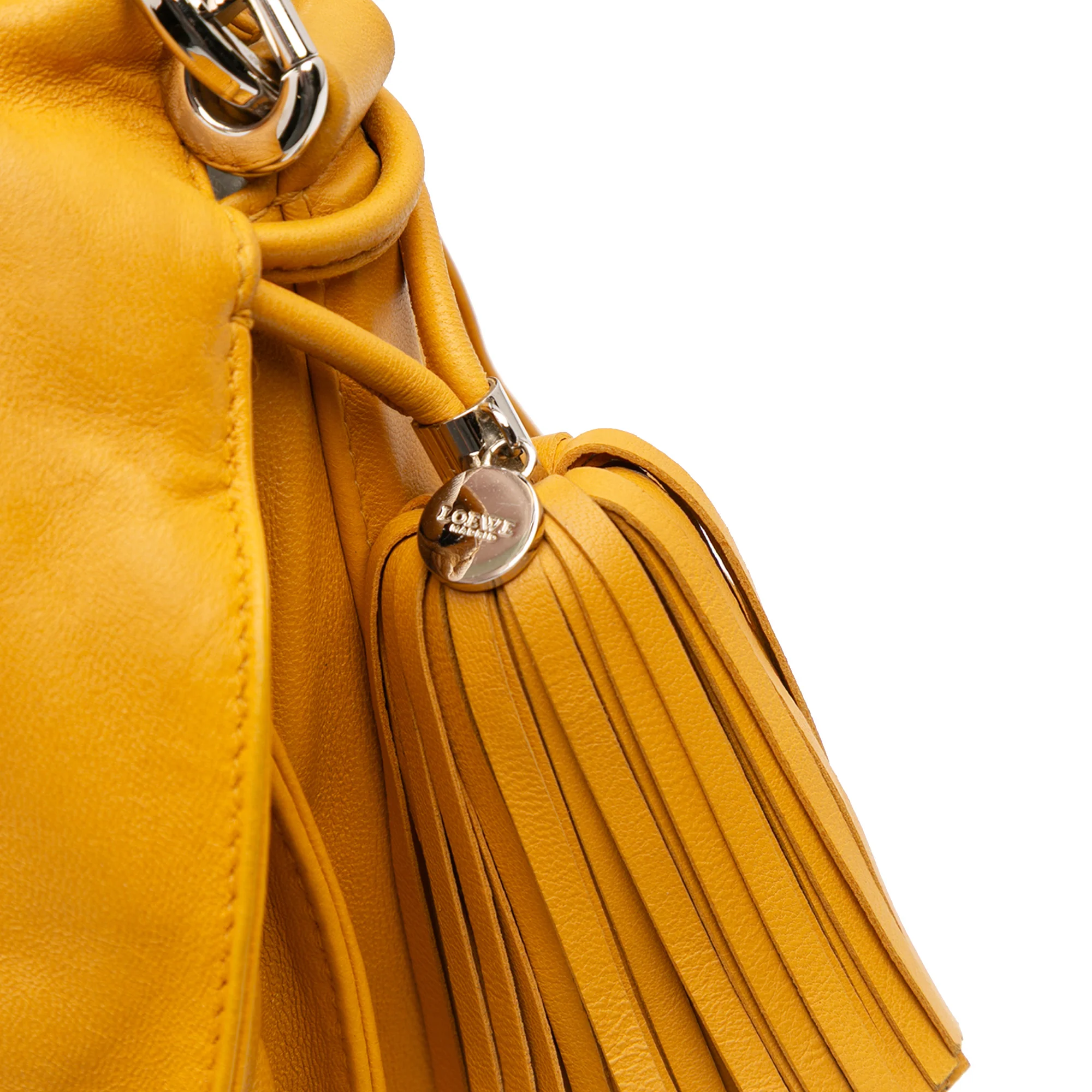 Flamenco Crossbody Bag Leather Small - Image 9