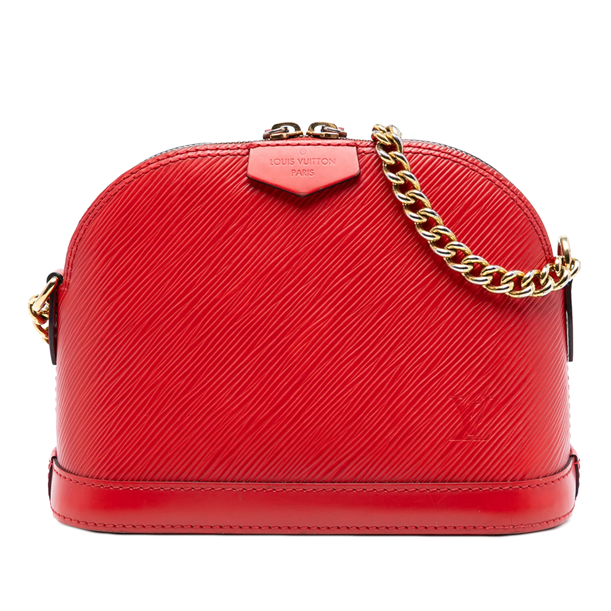 Alma Chain Handbag Epi Leather Mini