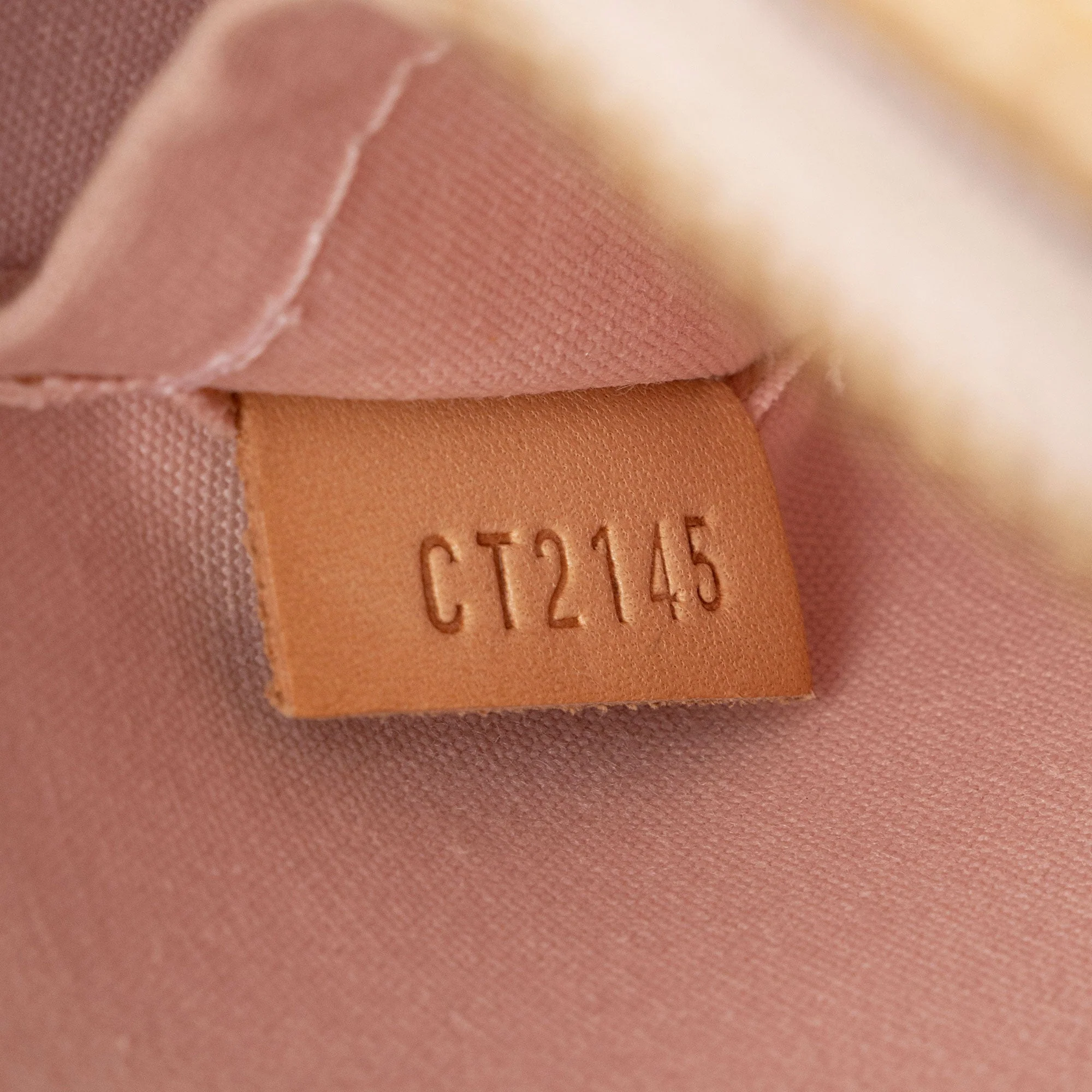 Alma Handbag Monogram Vernis BB - Image 6