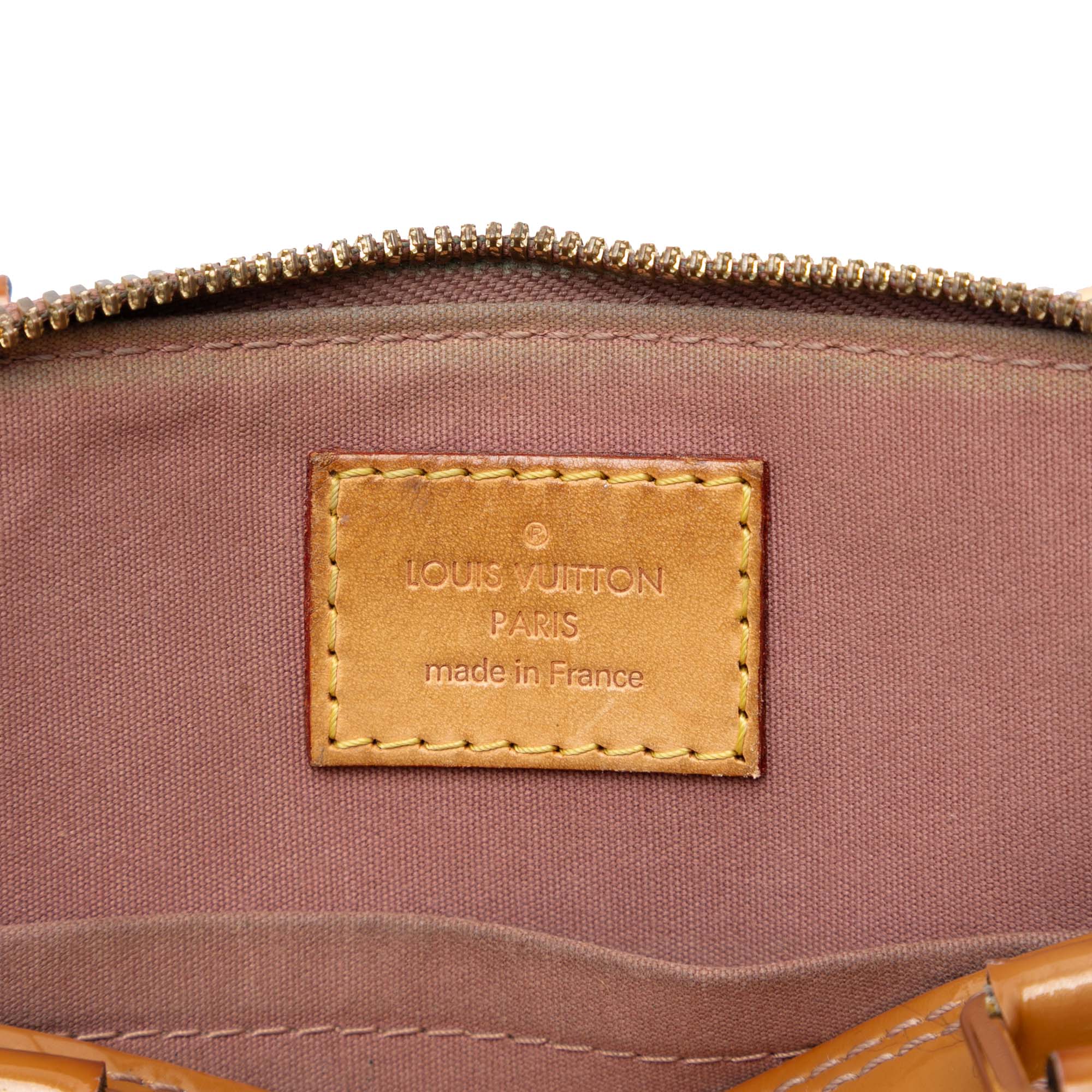 Alma Handbag Monogram Vernis BB - Image 5