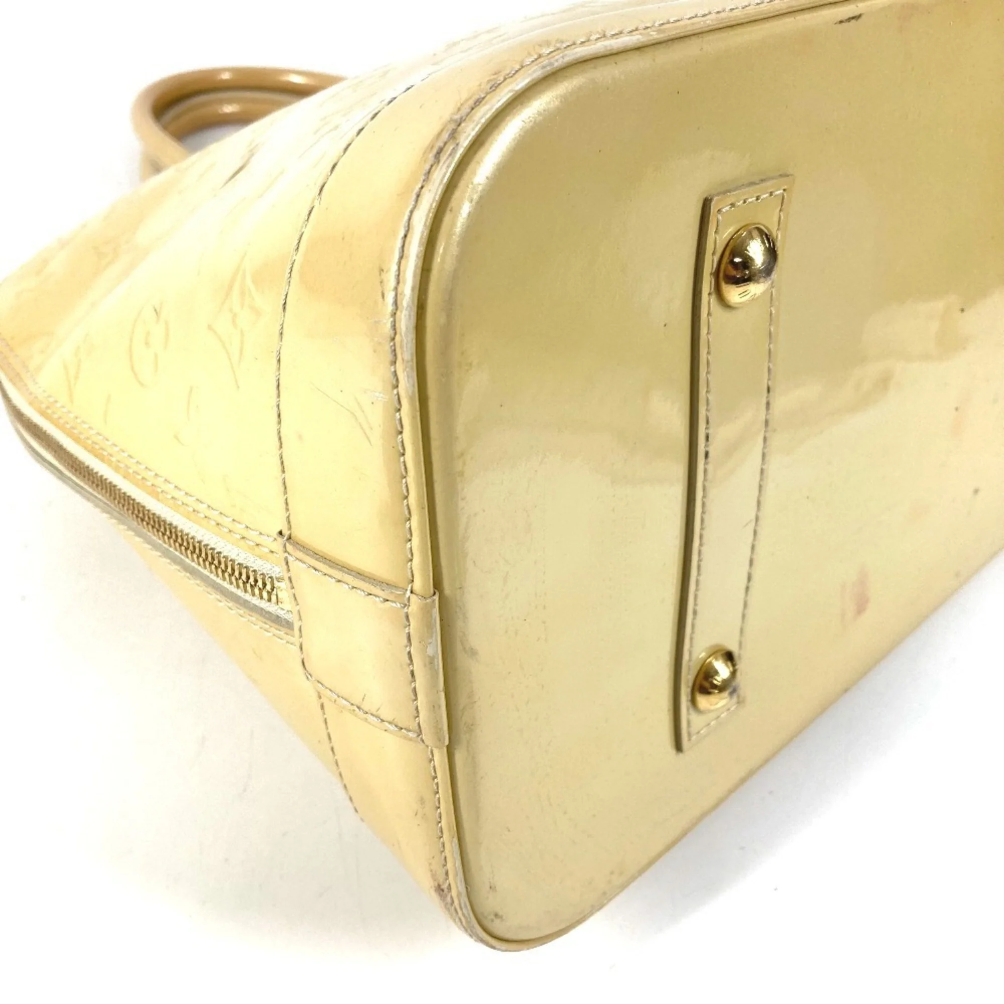 Alma Handbag Monogram Vernis GM - Image 7