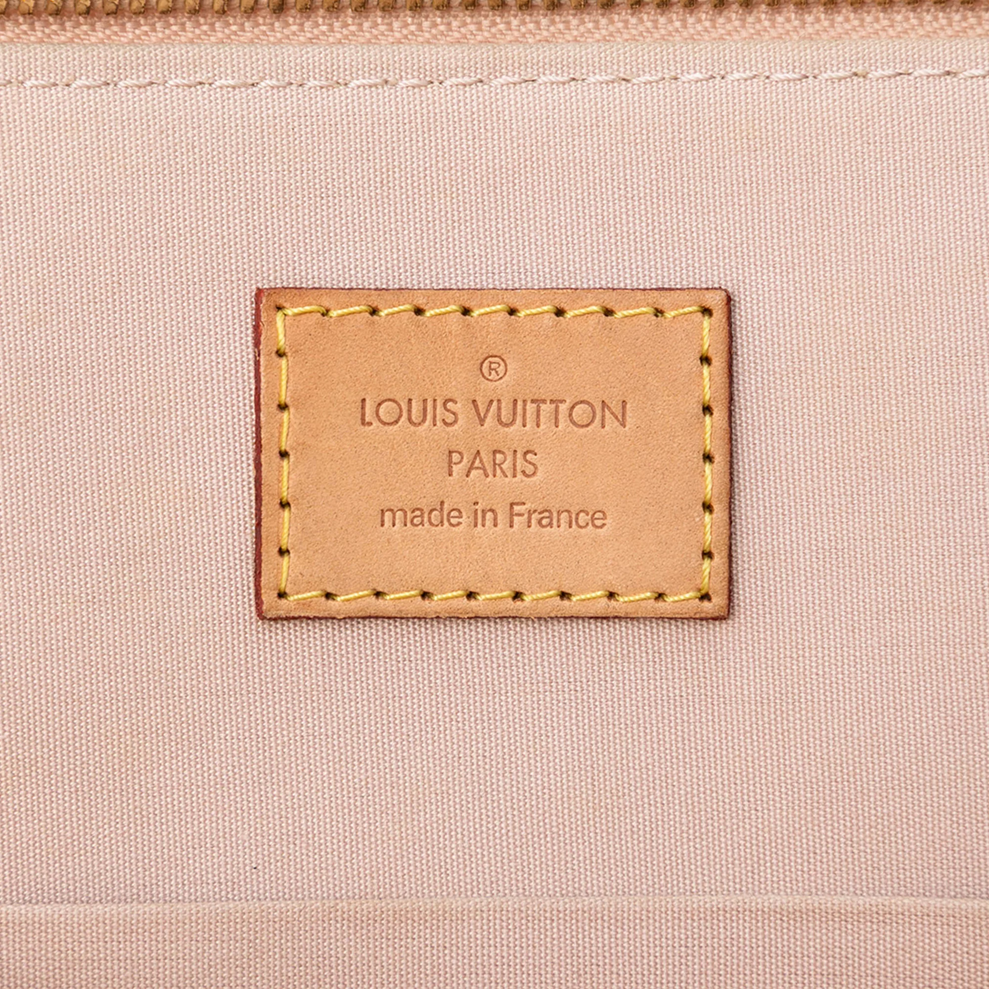 Alma Handbag Monogram Vernis PM - Image 5