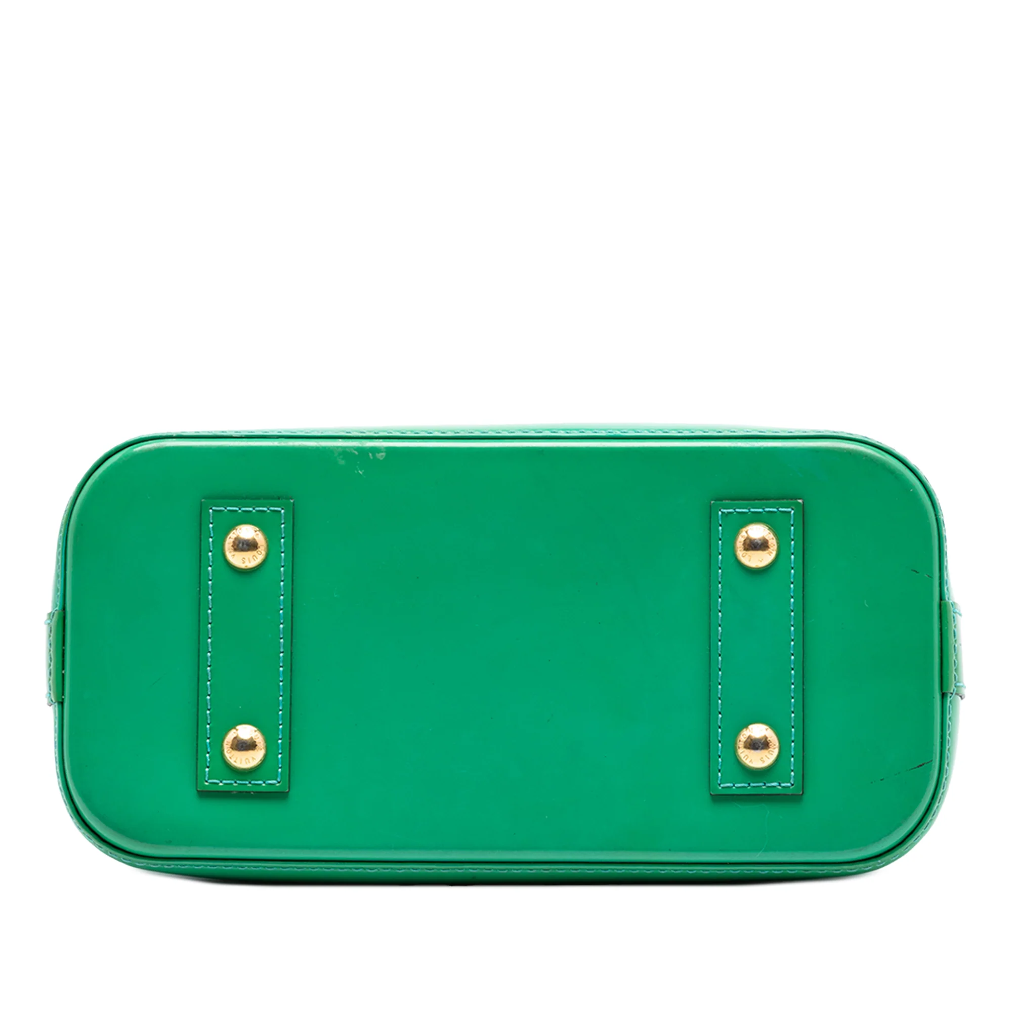 Alma Handbag Vernis with Monogram Canvas BB - Image 3