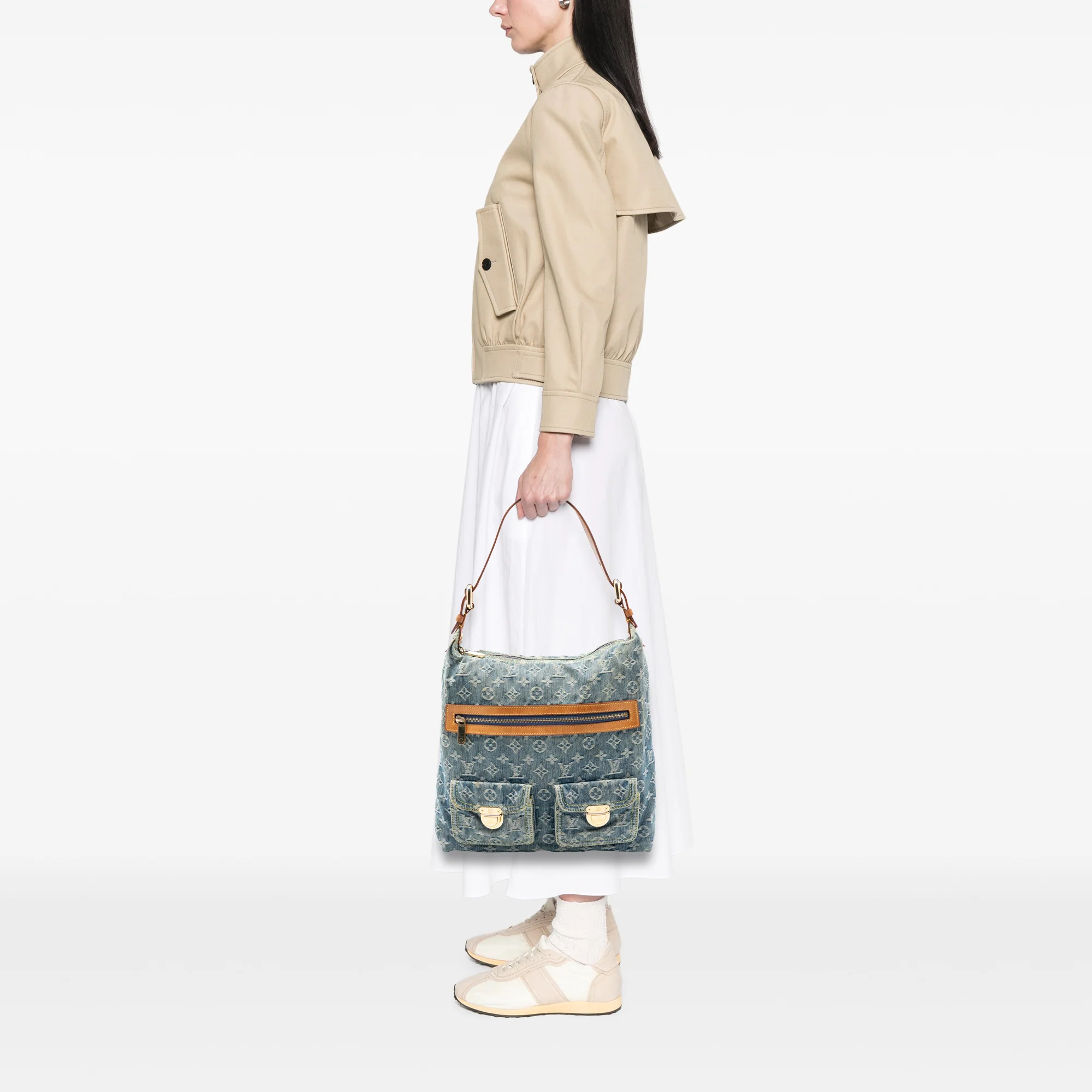 Baggy Handbag Denim GM - Image 7