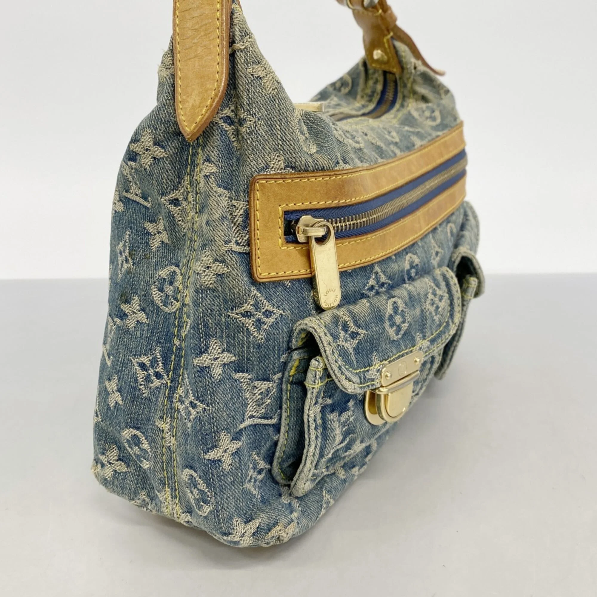 Baggy Handbag Denim PM - Image 2