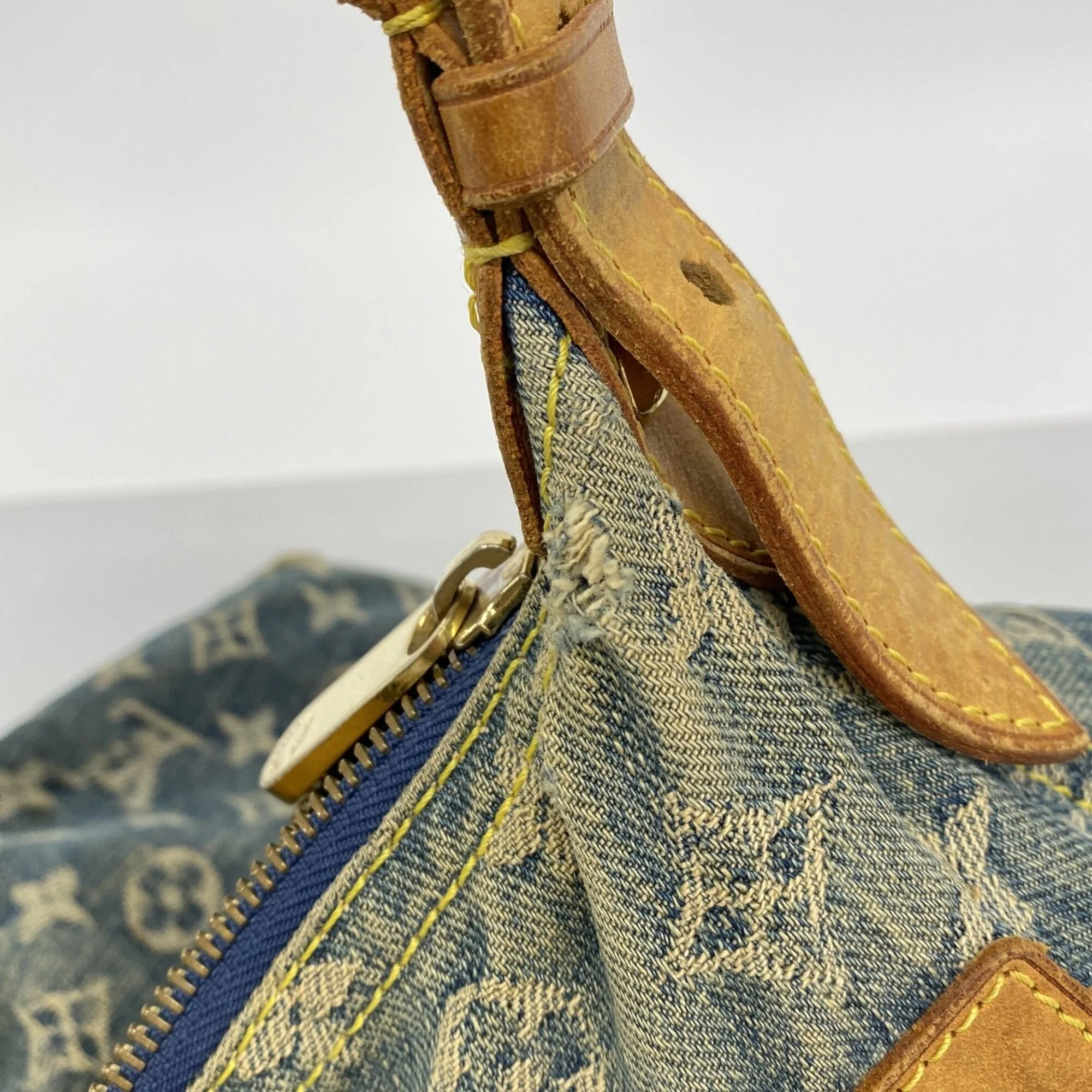 Baggy Handbag Denim PM - Image 7