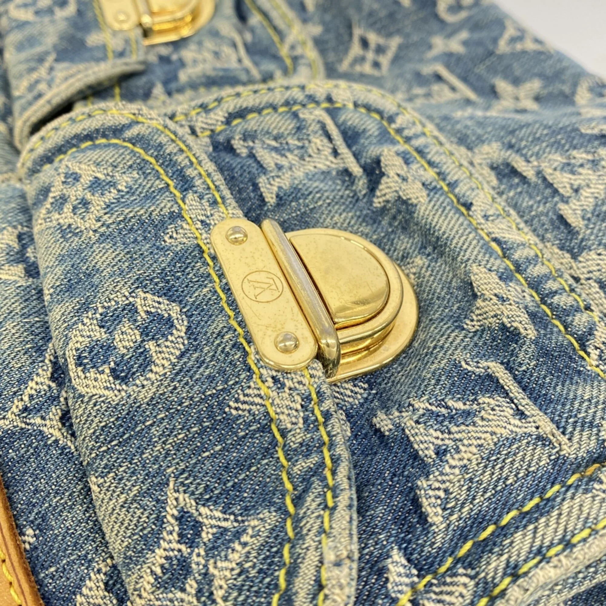 Baggy Handbag Denim PM - Image 9