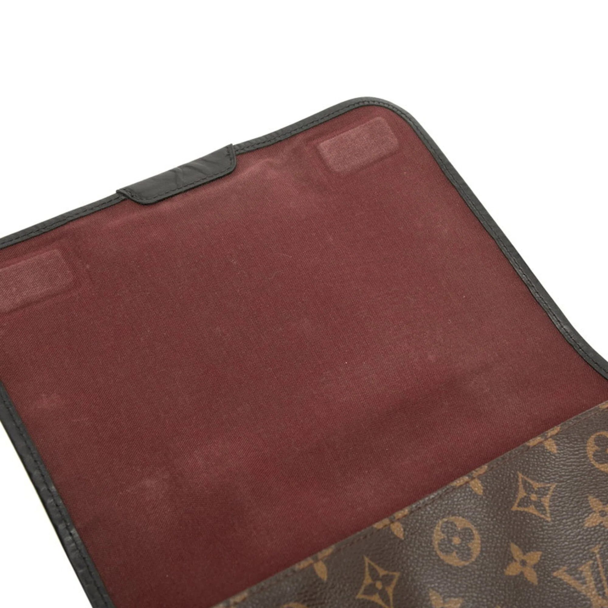 Bass Messenger Bag Macassar Monogram Canvas MM - Image 4