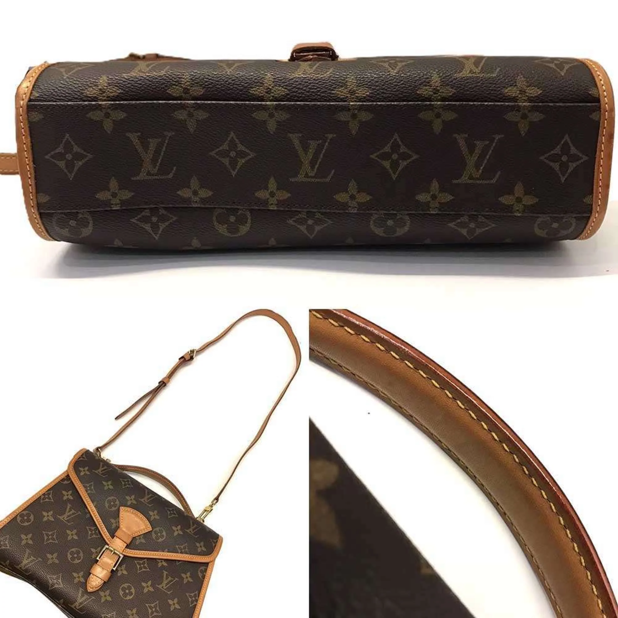Beverly Briefcase Monogram Canvas PM - Image 4