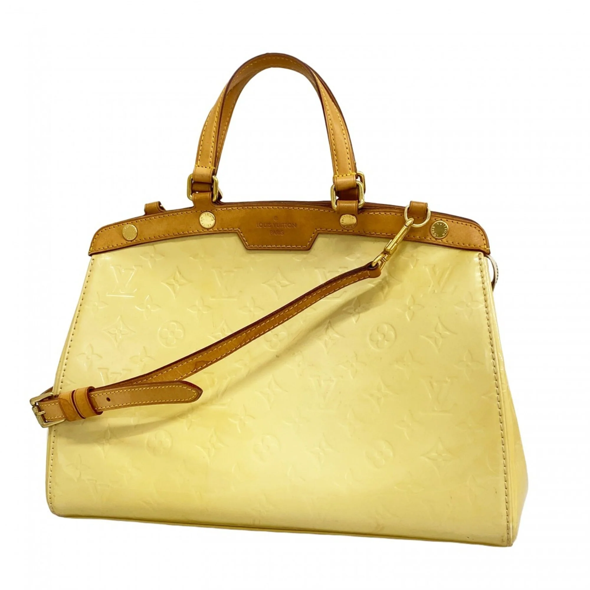 Brea Handbag Monogram Vernis MM