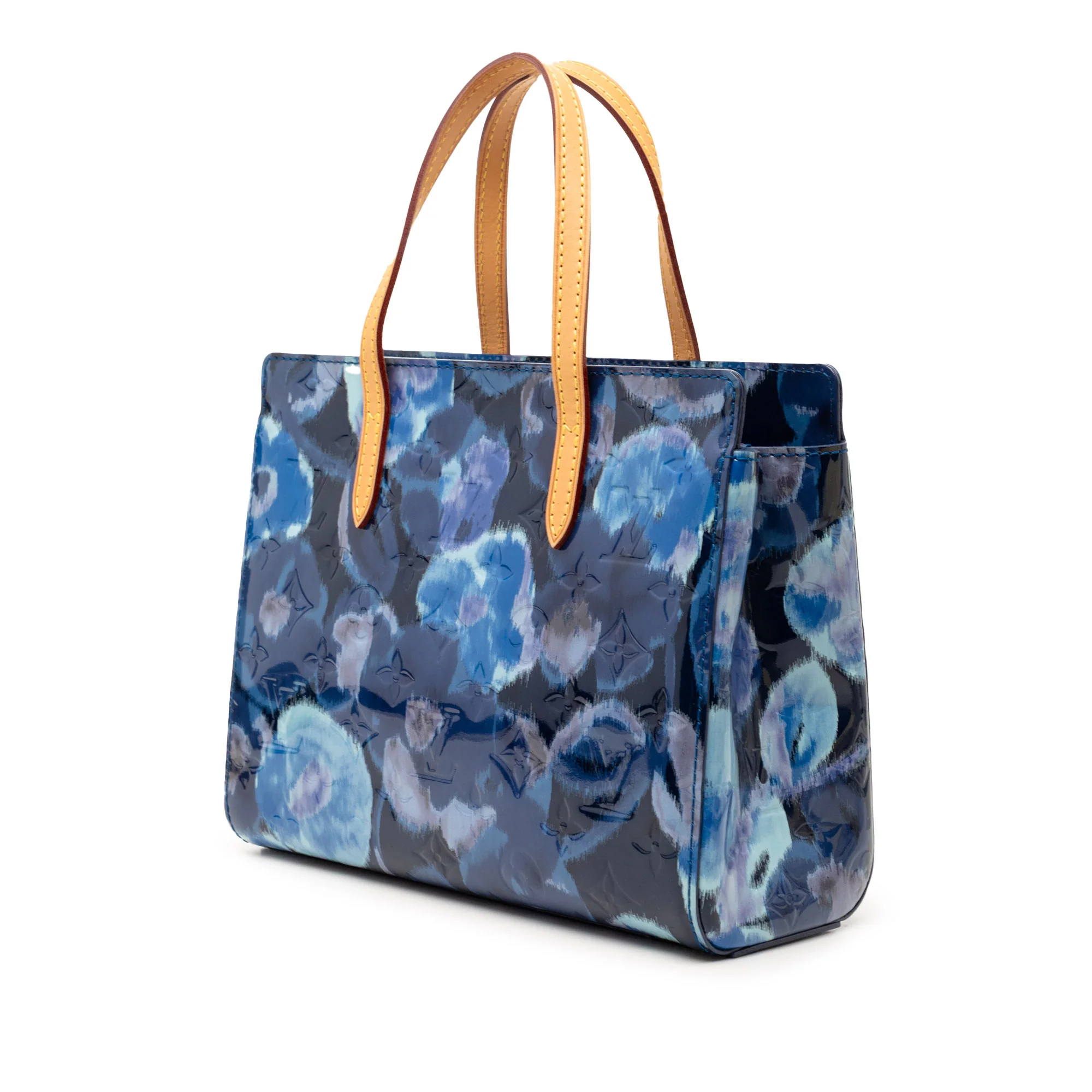 Catalina Handbag Limited Edition Monogram Vernis Ikat BB - Image 2