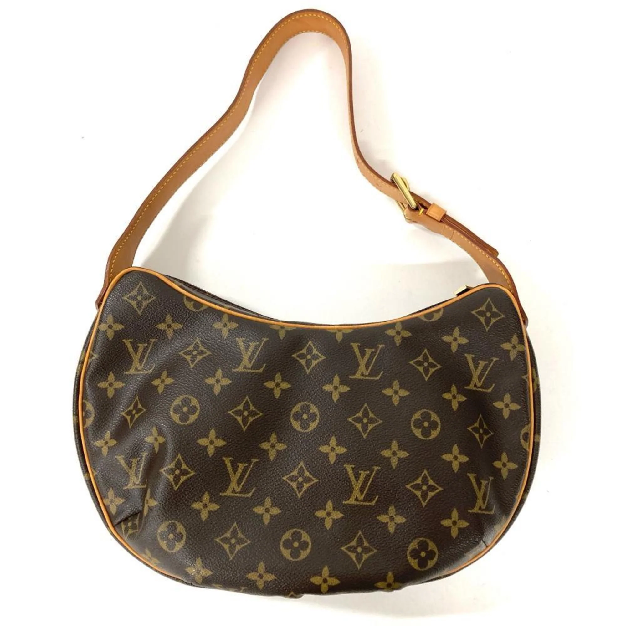 Croissant Handbag Monogram Canvas MM - Image 3