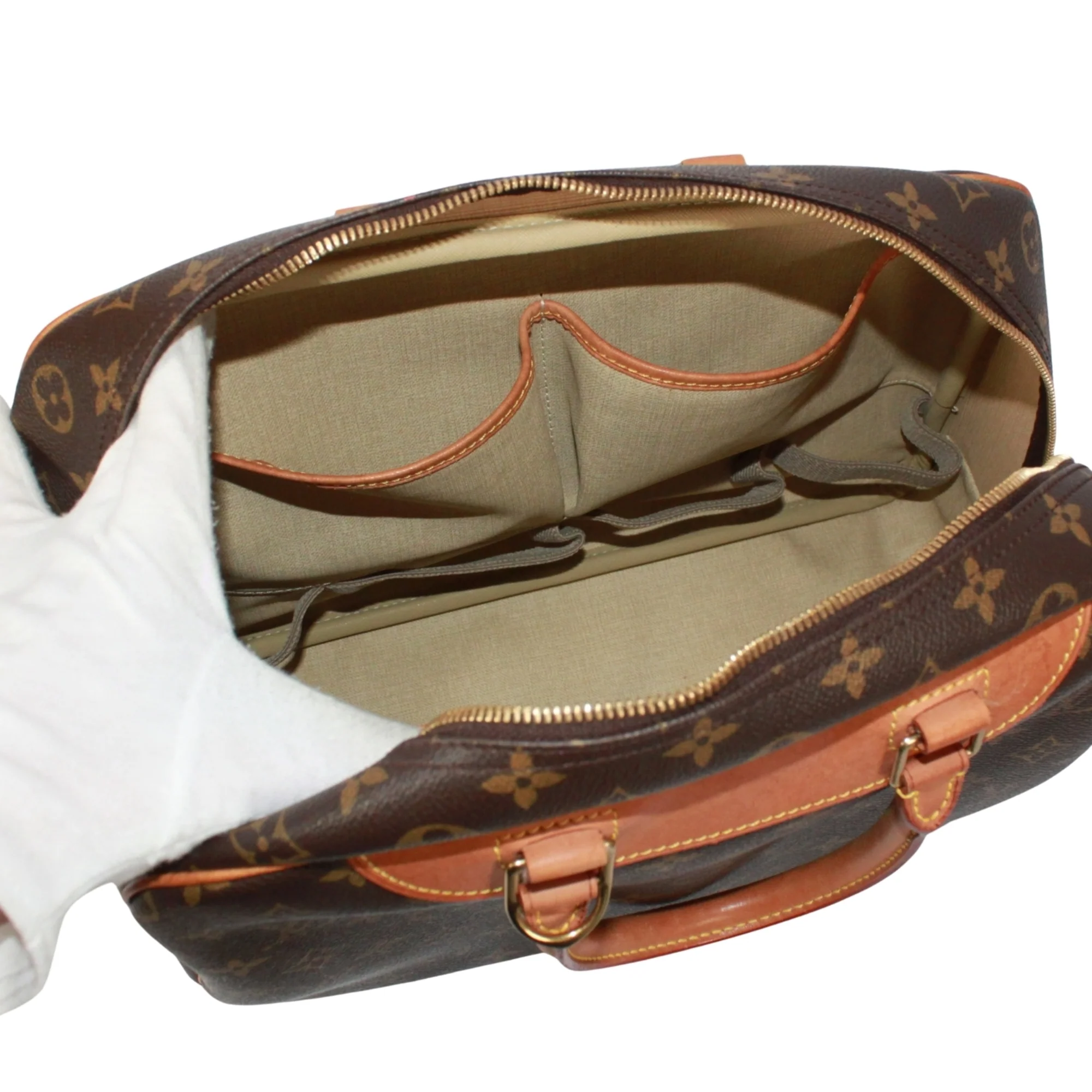 Deauville Handbag Monogram Canvas - Image 8