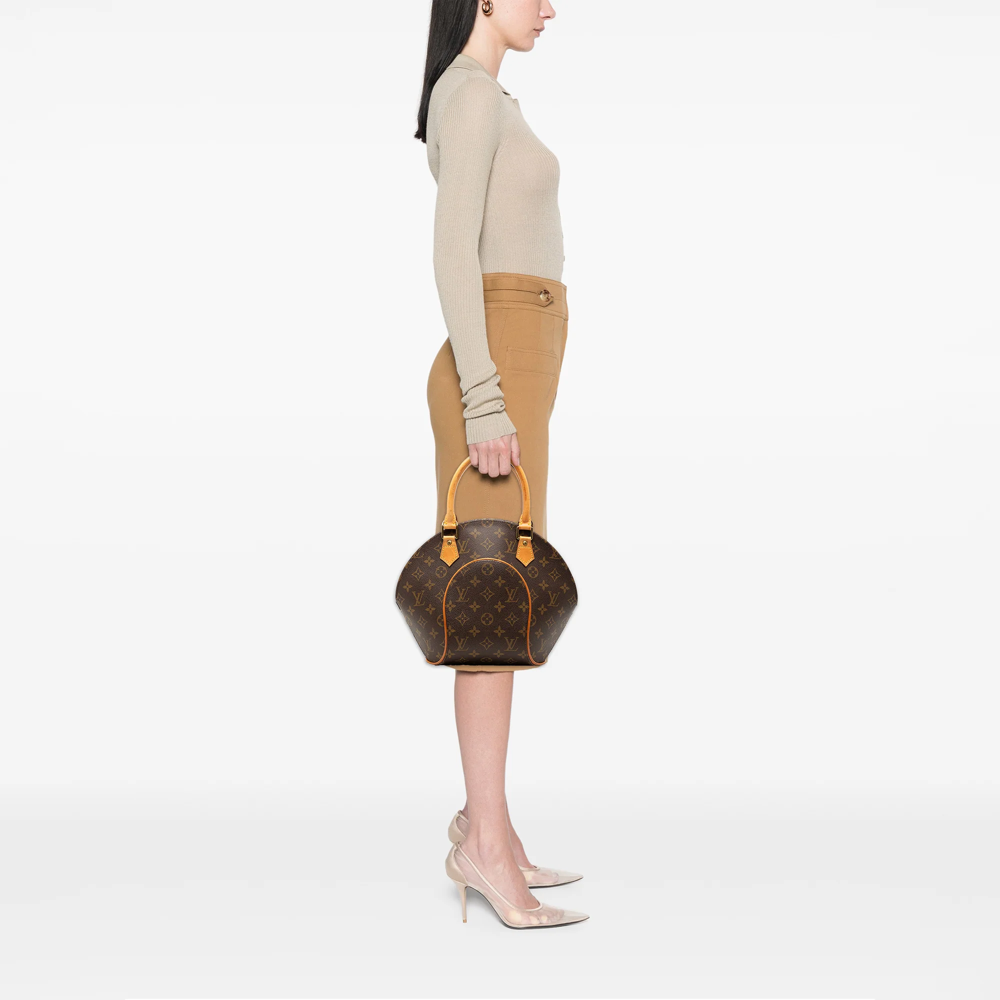 Ellipse Bag Monogram Canvas PM - Image 7