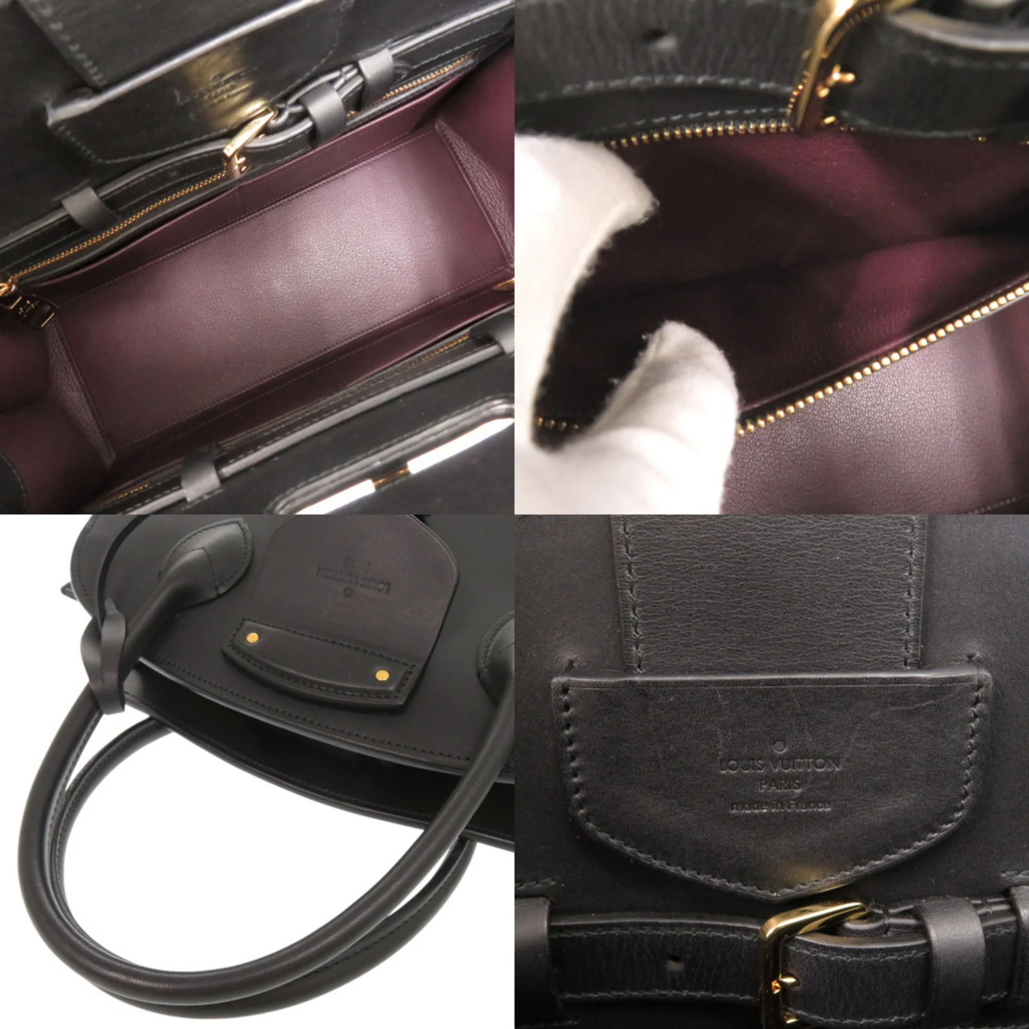 Haute Maroquinerie Neo Steamer Handbag Leather - Image 6