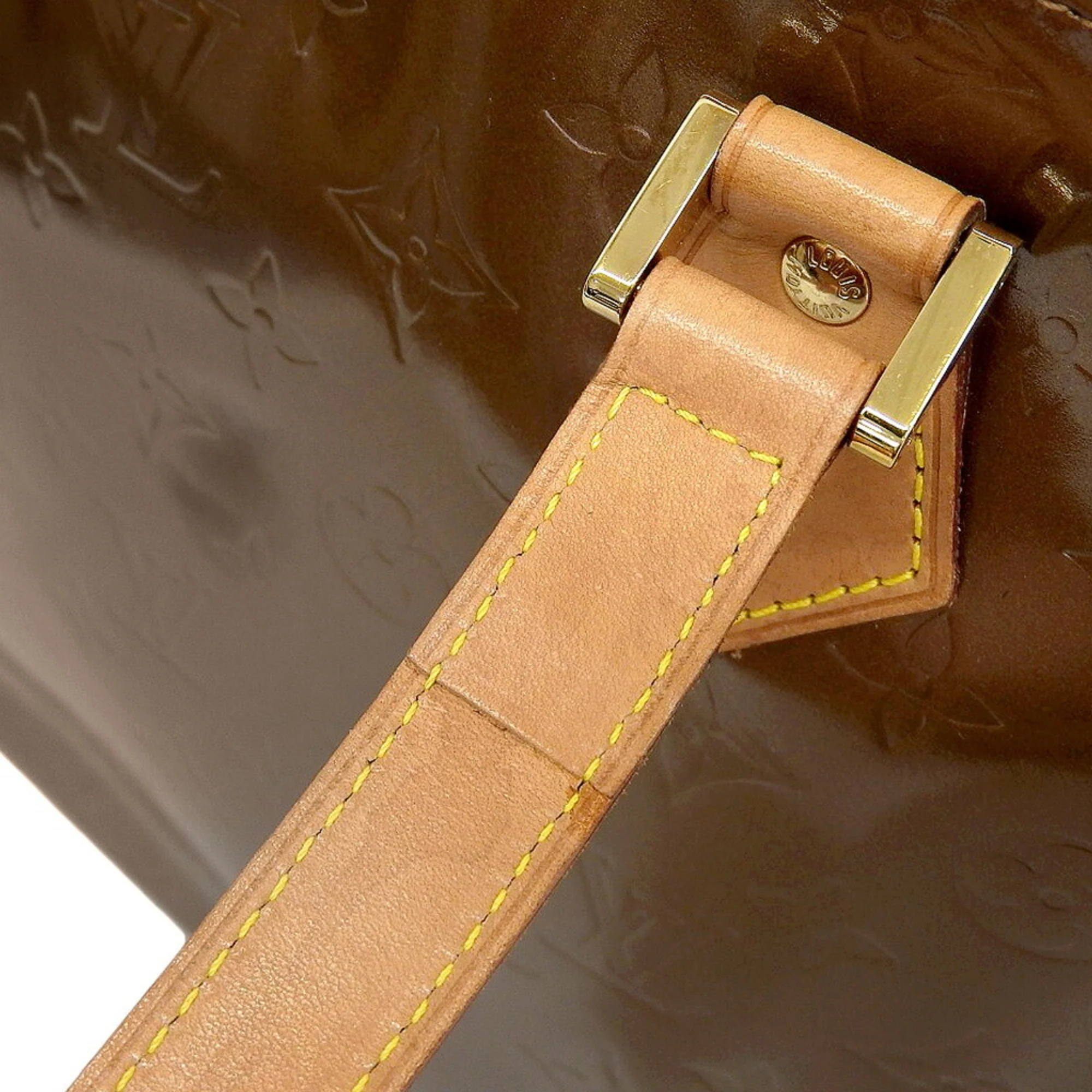 Houston Handbag Monogram Vernis - Image 5
