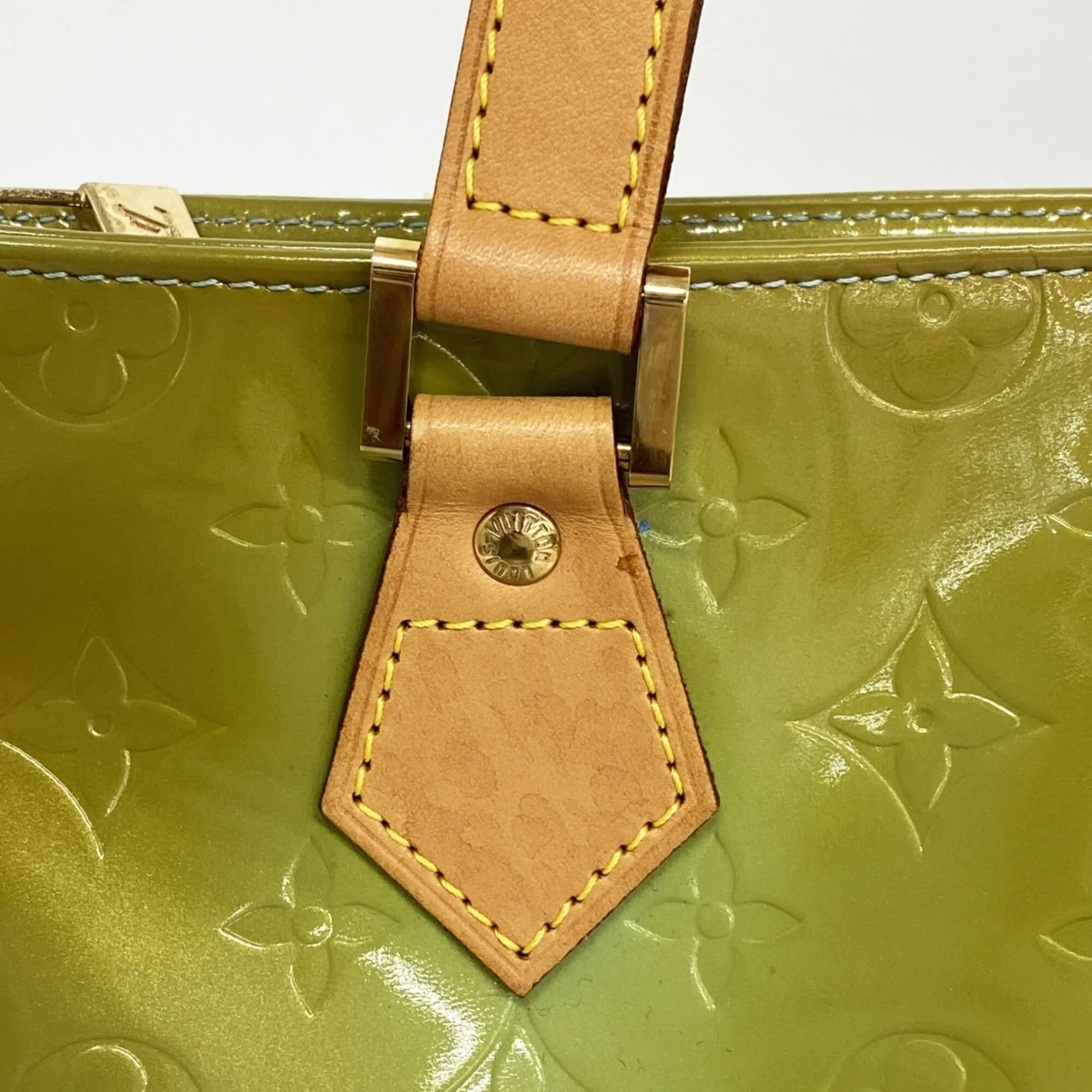 Houston Handbag Monogram Vernis - Image 8