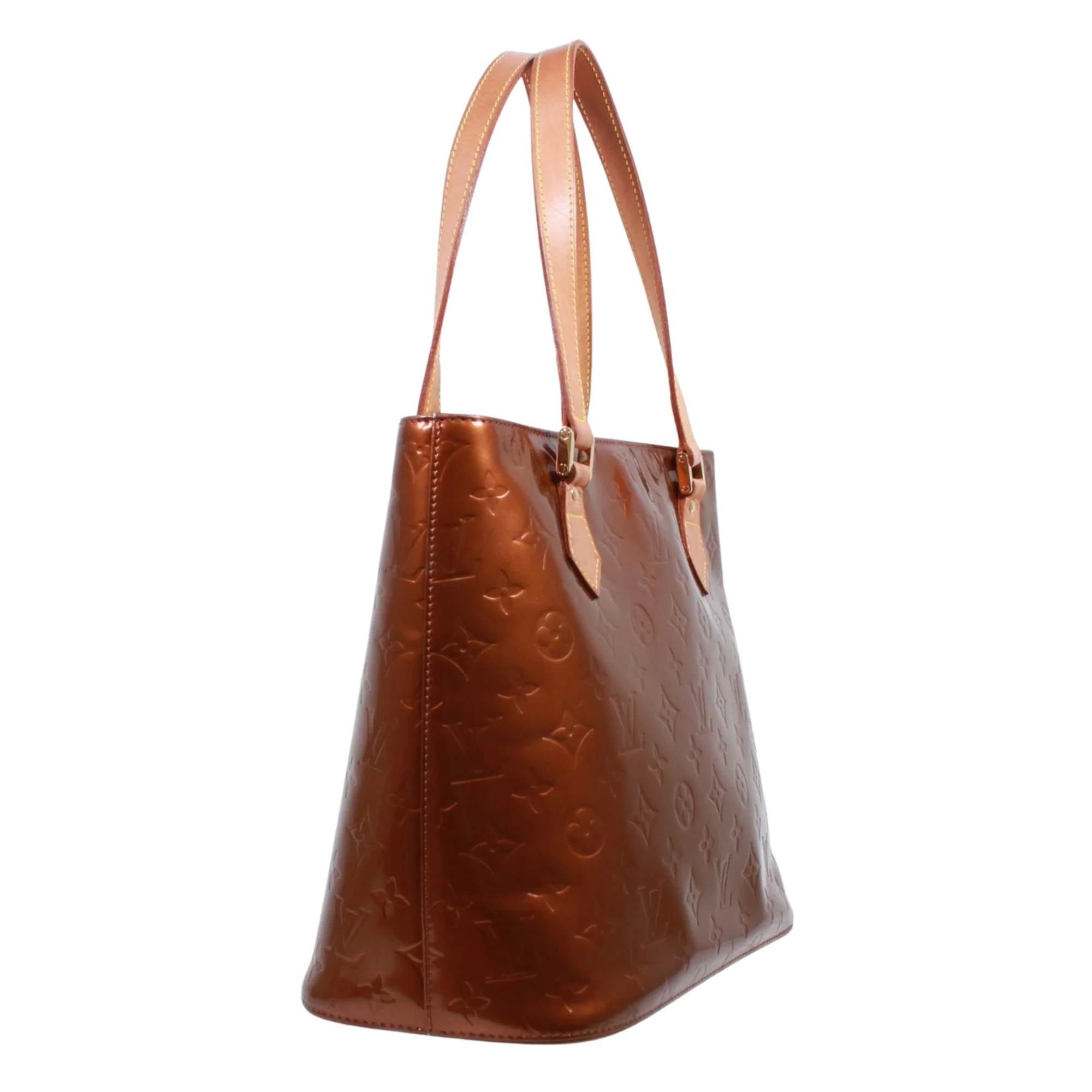 Houston Handbag Monogram Vernis - Image 2