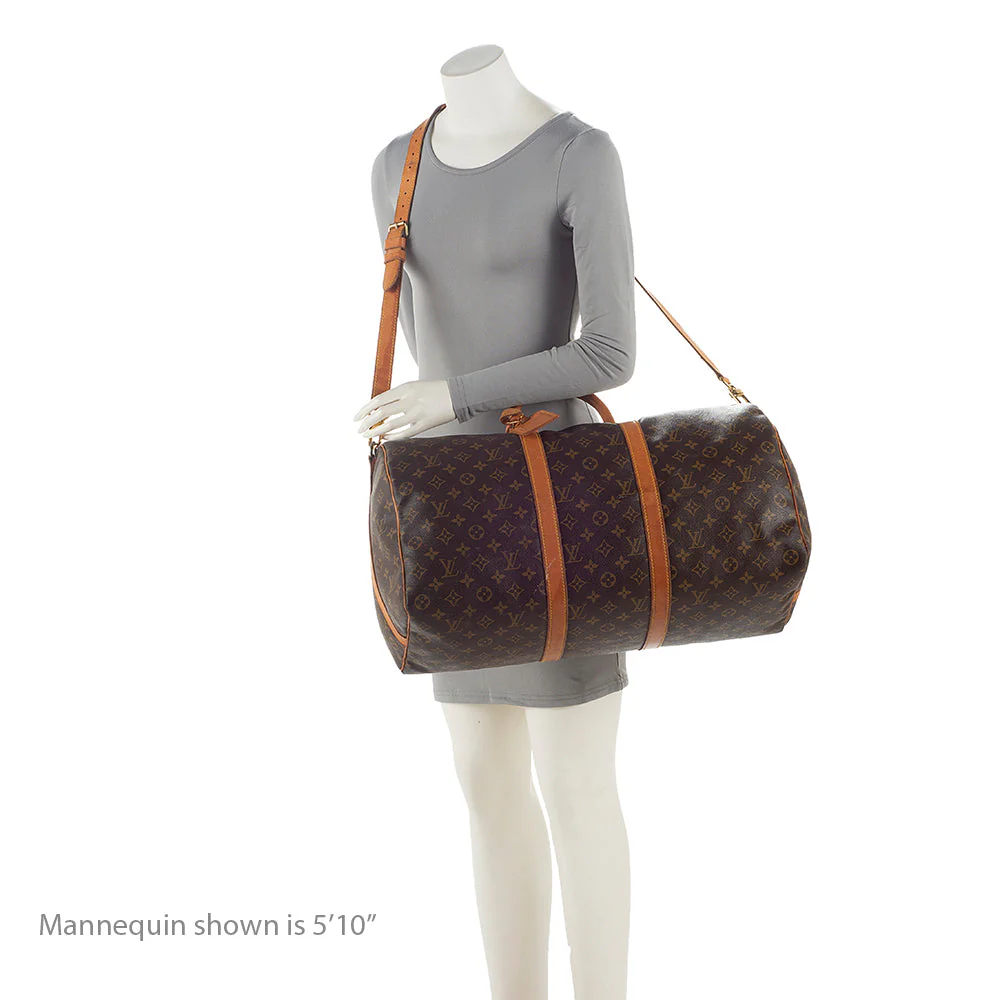 Keepall Bandouliere Bag Monogram Canvas 50 - Image 5