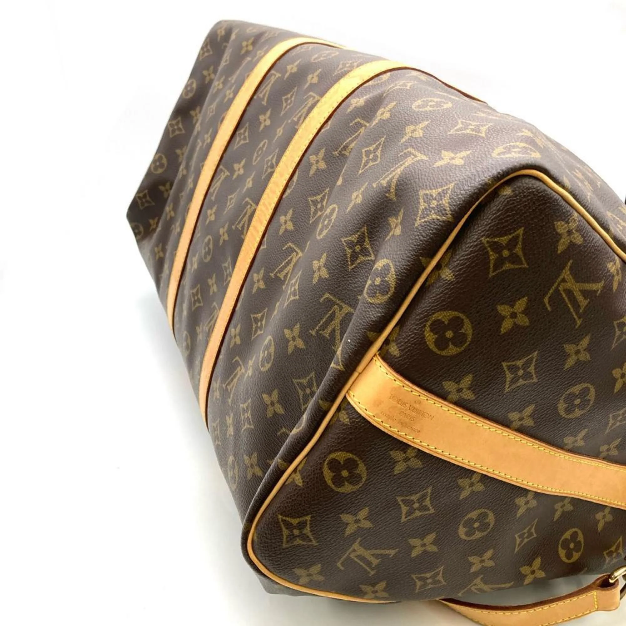 Keepall Bandouliere Bag Monogram Canvas 50 - Image 4