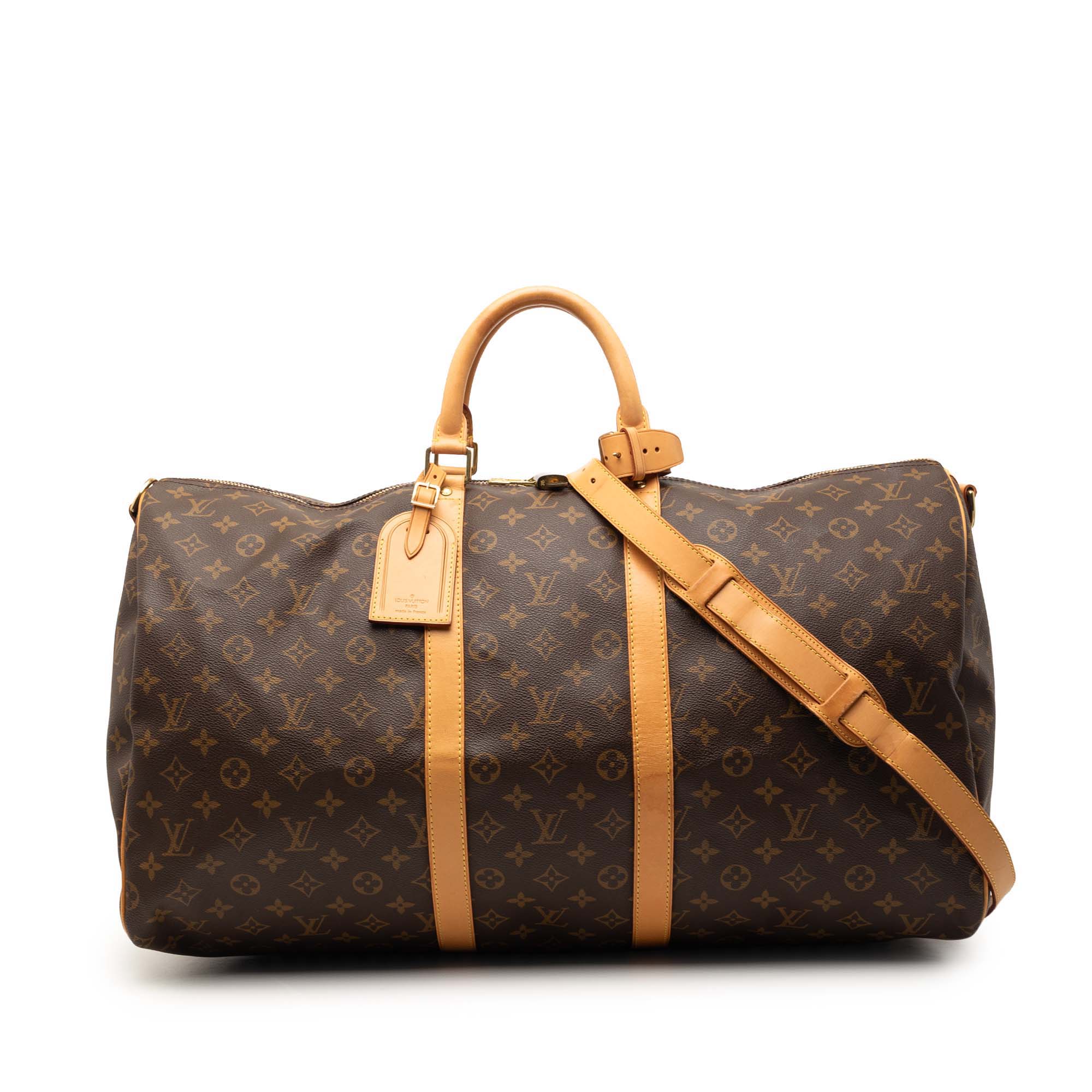 Keepall Bandouliere Bag Monogram Canvas 55