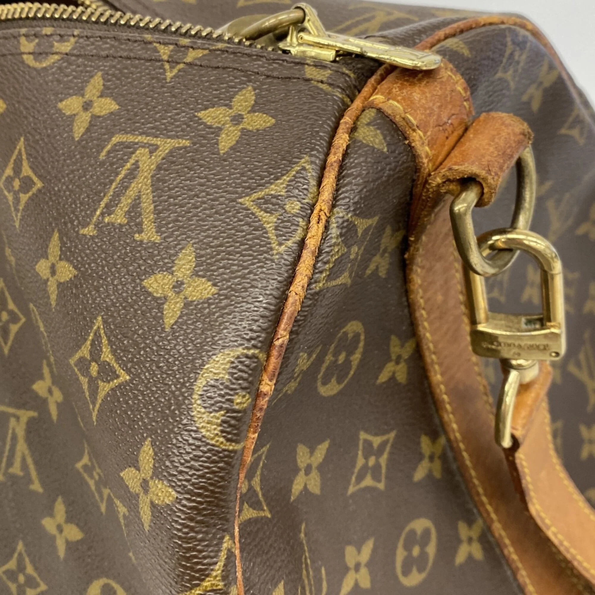 Keepall Bandouliere Bag Monogram Canvas 55 - Image 7