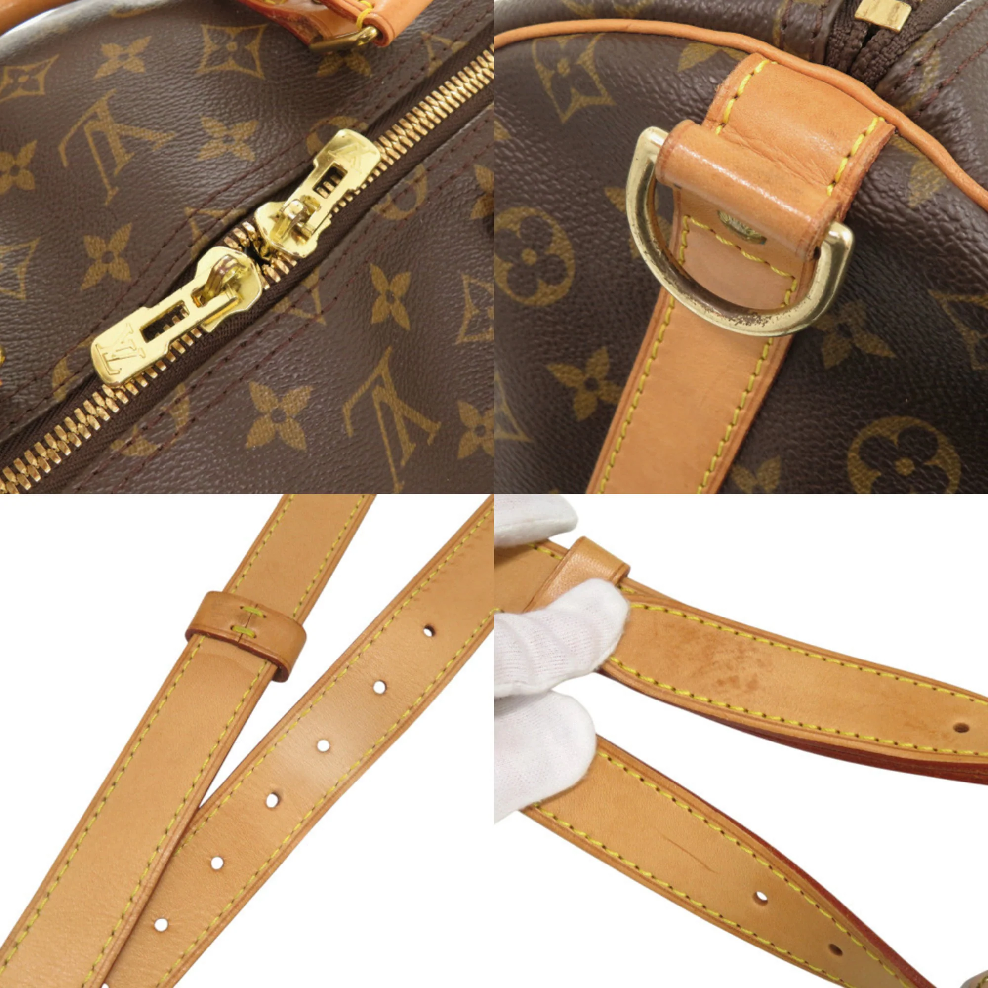 Keepall Bandouliere Bag Monogram Canvas 55 - Image 7
