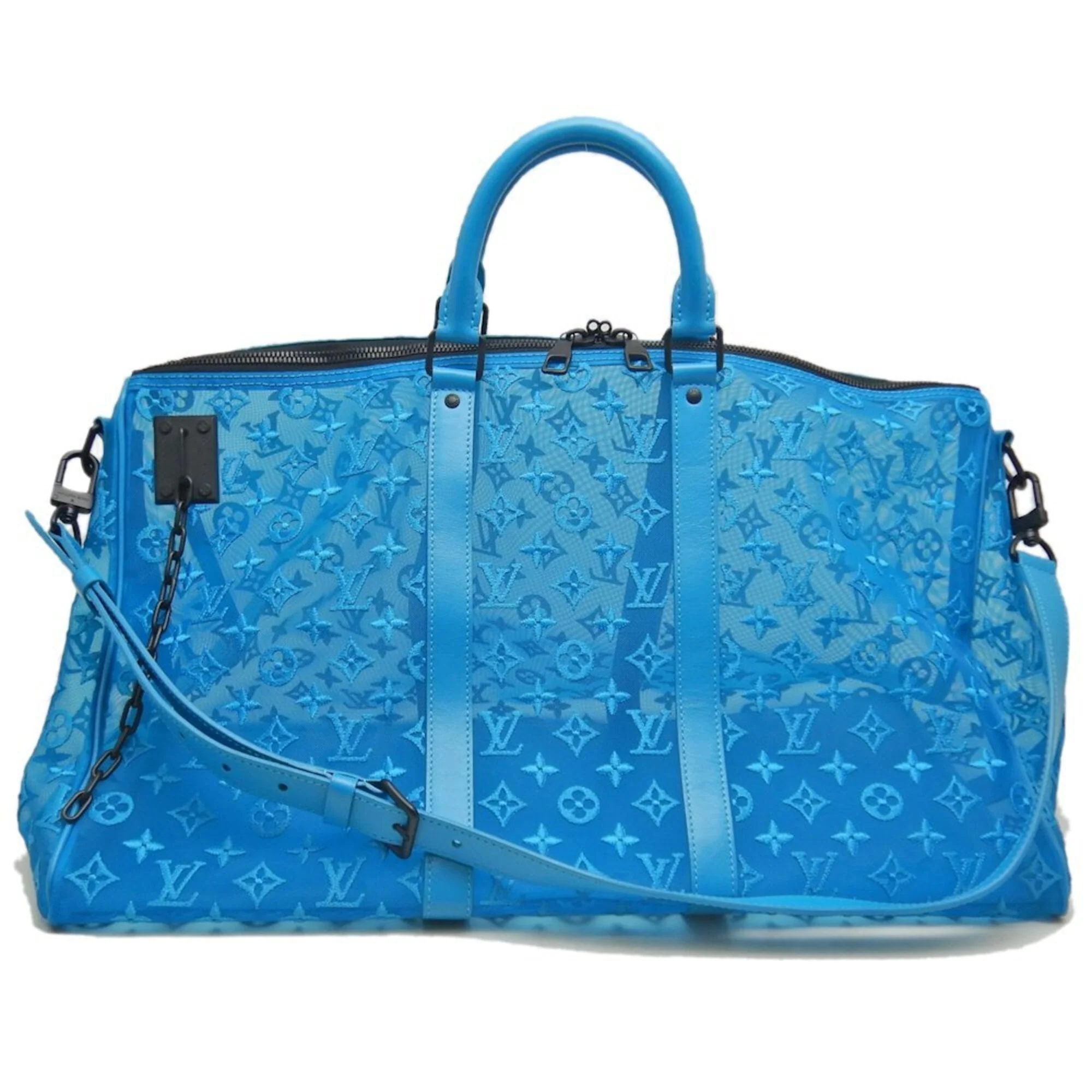Keepall Bandouliere Bag Monogram See Through Mesh 50 - Image 2