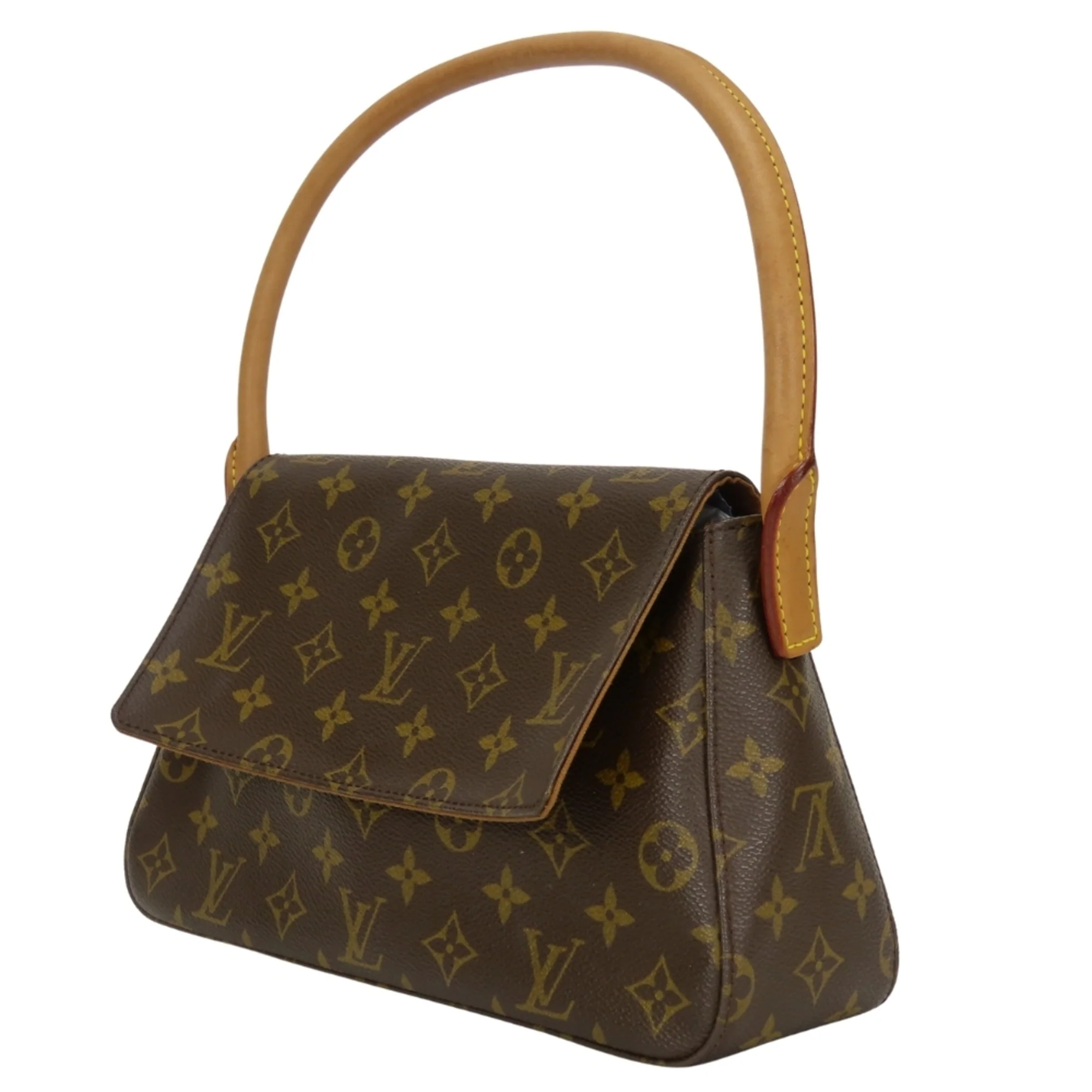 Looping Handbag Monogram Canvas Mini - Image 3