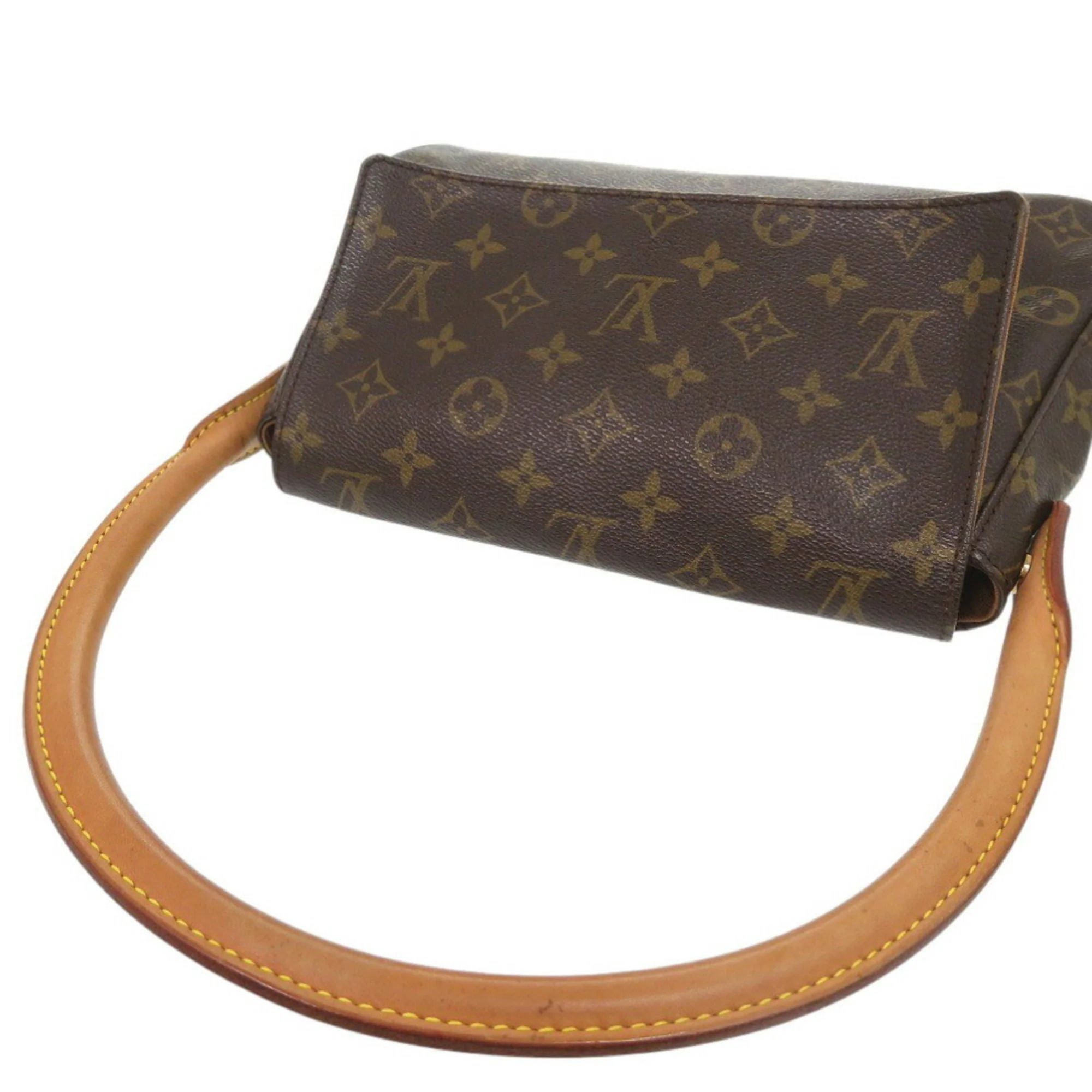Looping Handbag Monogram Canvas Mini - Image 8