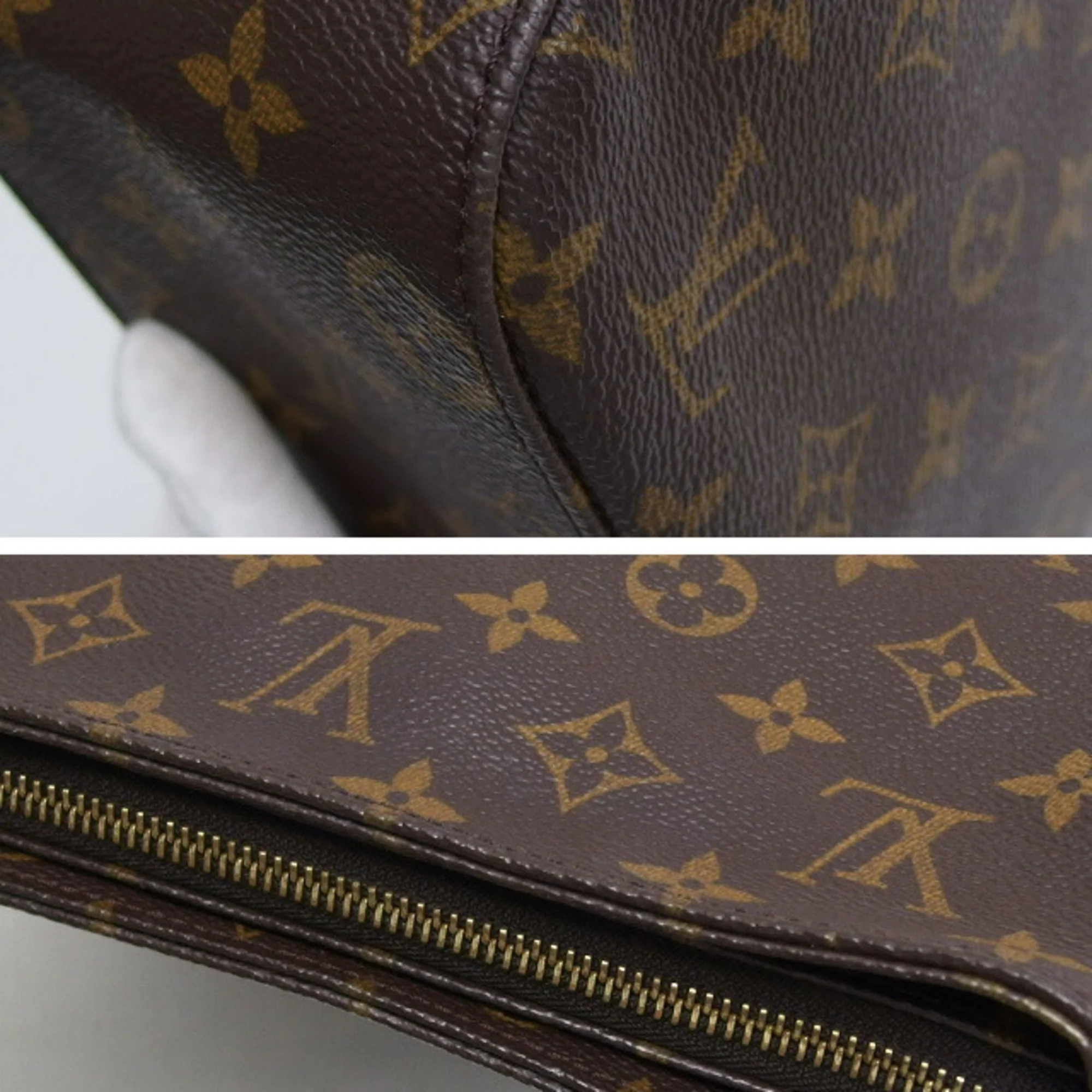 Looping Handbag Monogram Canvas MM - Image 7