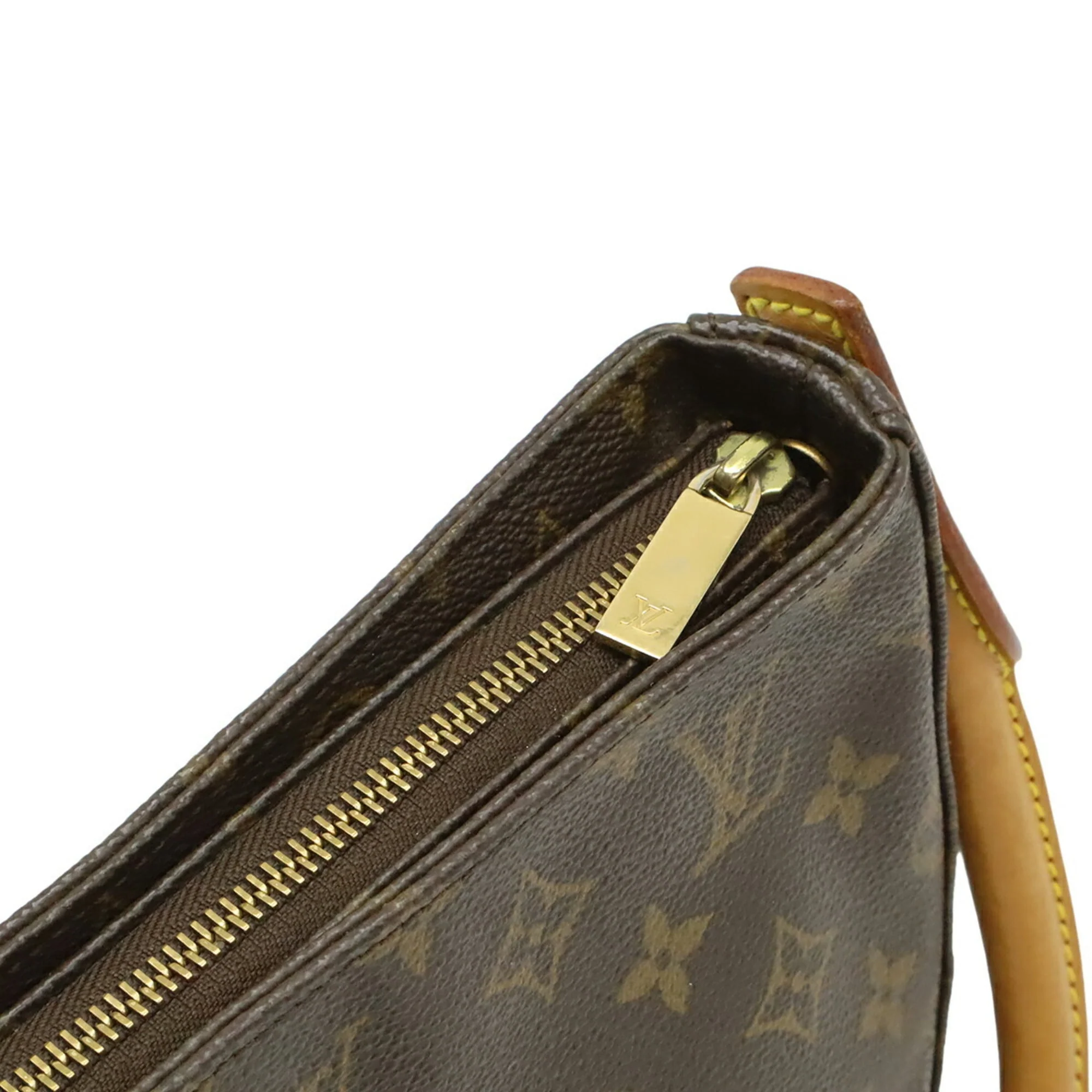 Looping Handbag Monogram Canvas MM - Image 7