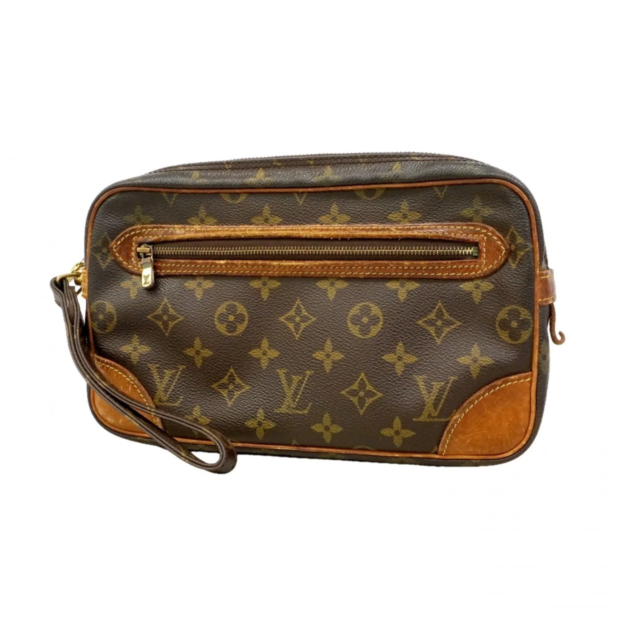 Marly Dragonne Clutch Monogram Canvas GM